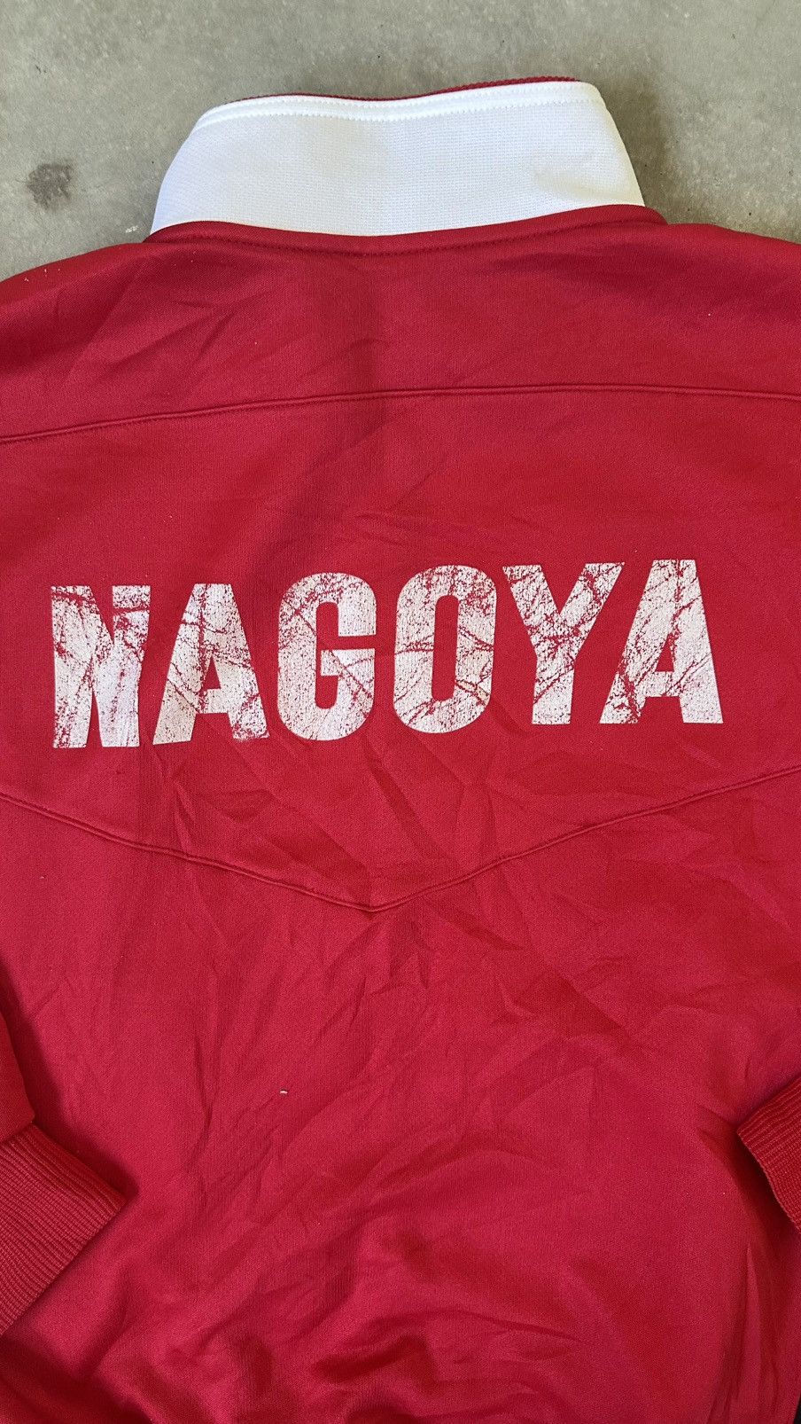 Mizuno VINTAGE MIZUNO NAGOYA GRAMPUS J LEAGUE TRACKTOP Size US L / EU 52-54 / 3 - 10 Thumbnail