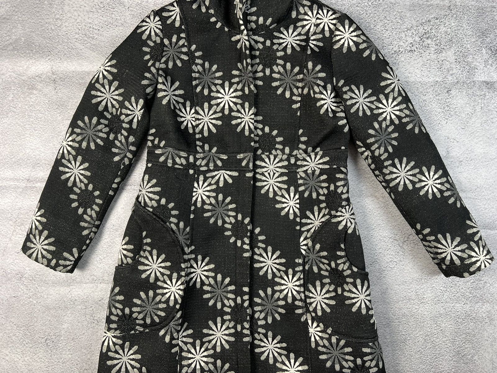 Designer × Desigual Desigual embroidered monogram hooded coat Size S / US 4 / IT 40 - 5 Thumbnail