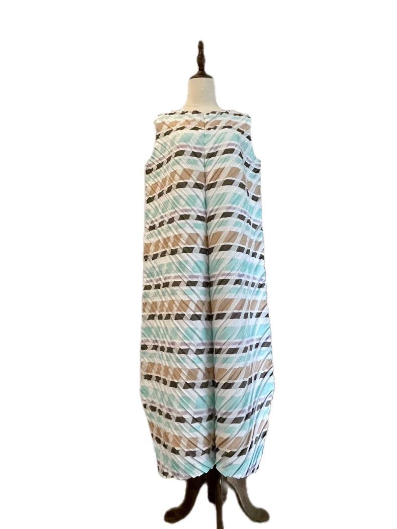 Issey Miyake Issey Miyake size:2 Light blue mainline dress Size XS / US 0-2 / IT 36-38 - 2 Thumbnail
