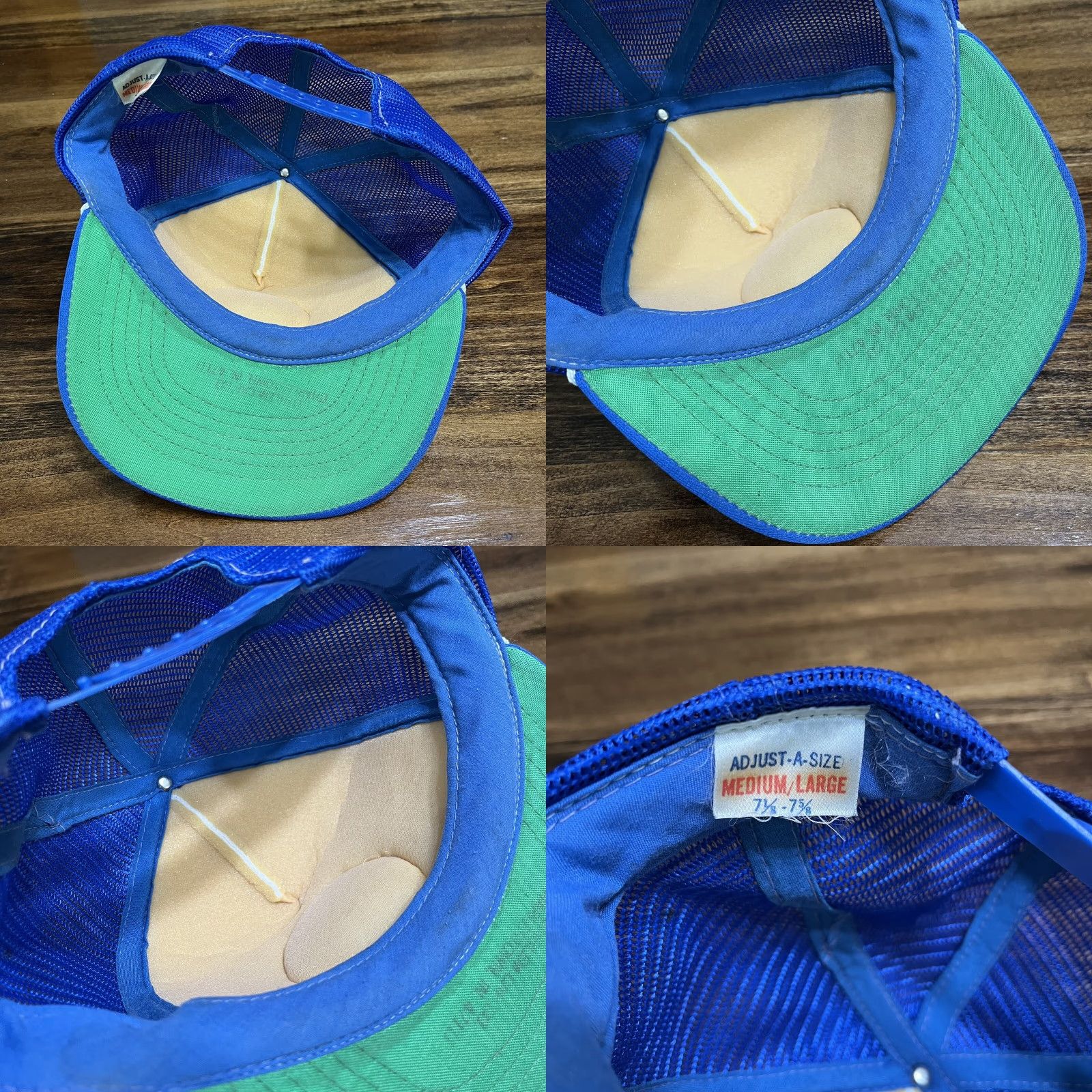 Vintage VINTAGE Fishing Club Of America Hat Cap Snap Back Rope Trucker FCA Salmon Size ONE SIZE - 8 Thumbnail
