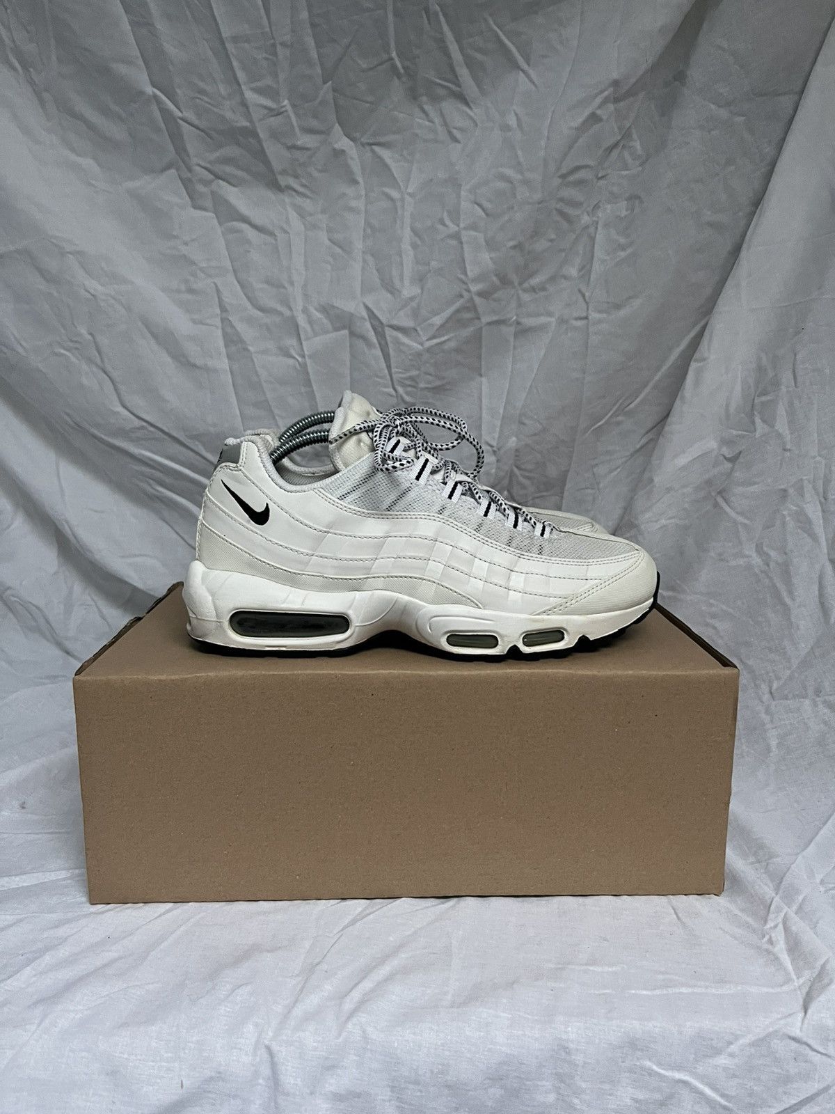 Nike Nike Air Max 95 « White Black »🔳 Size US 9 / EU 42 - 3 Thumbnail
