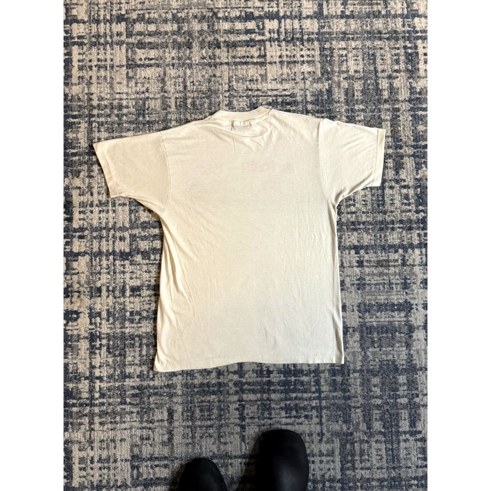 Hanes VINTAGE The Arttrain Graffiti Train NYC T Shirt Sz L Hanes Crew Neck Graphic Print White 1980s 80s Art Hip Hop Streetwear Graffiti Men MENS Size US L / EU 52-54 / 3 - 8 Thumbnail