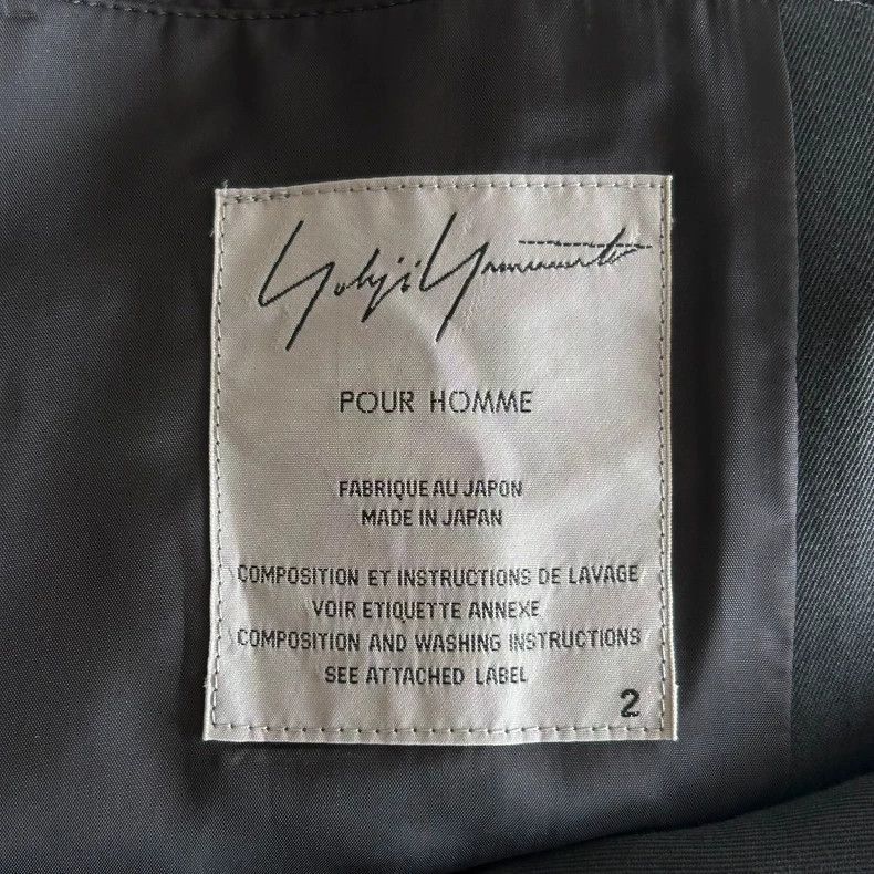 Yohji Yamamoto Yohji Yamamoto Yohji Yamamoto Short Black Sleeve Suit Jack Size US M / EU 48-50 / 2 - 5 Thumbnail