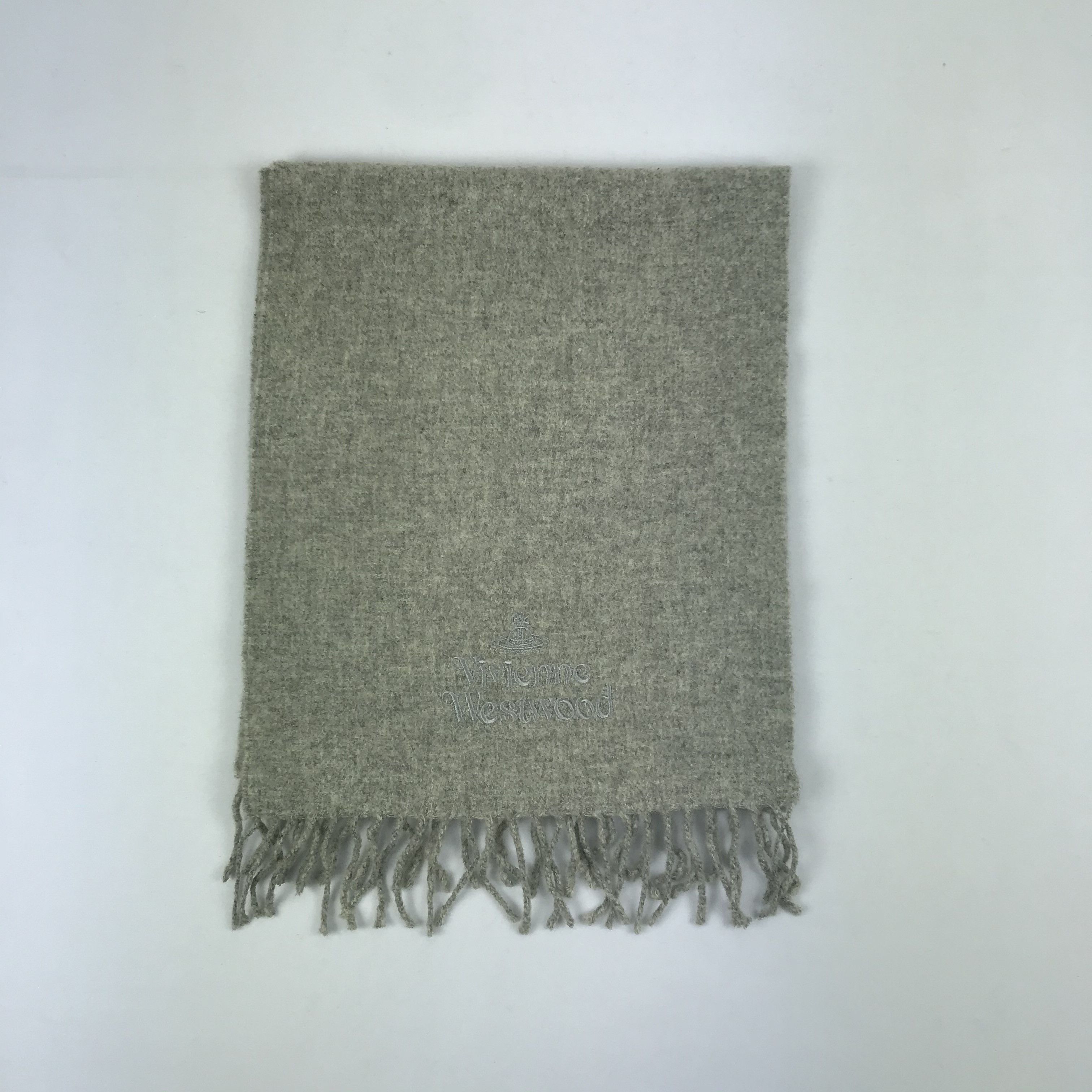 Vintage × Vivienne Westwood Vintage Vivienne Westwood Scarf Muffler Wool Scarves Size ONE SIZE - 2 Thumbnail