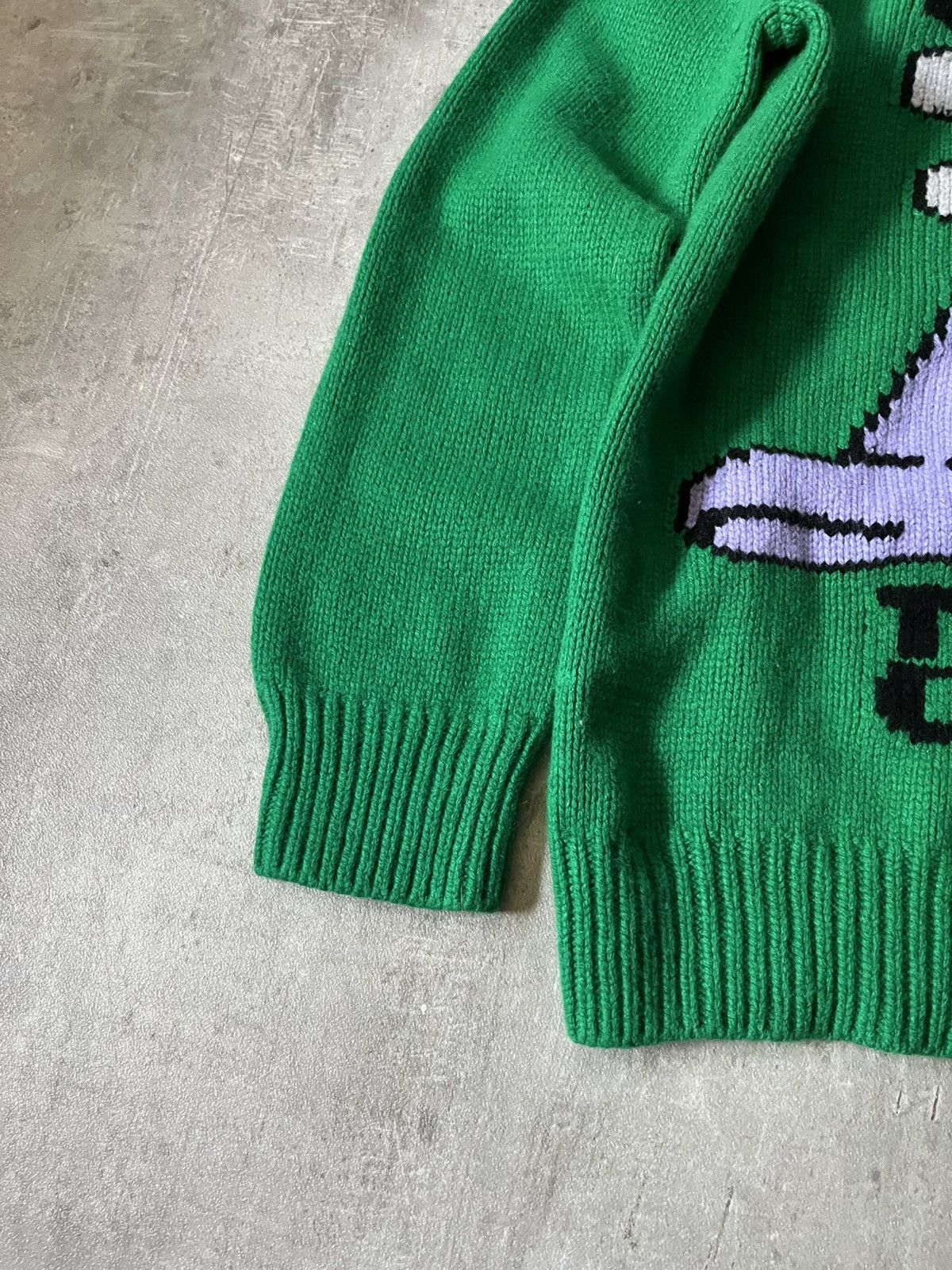 Helmut Lang Helmut Lang F/W 2020 wool green sweater Size US L / EU 52-54 / 3 - 6 Thumbnail