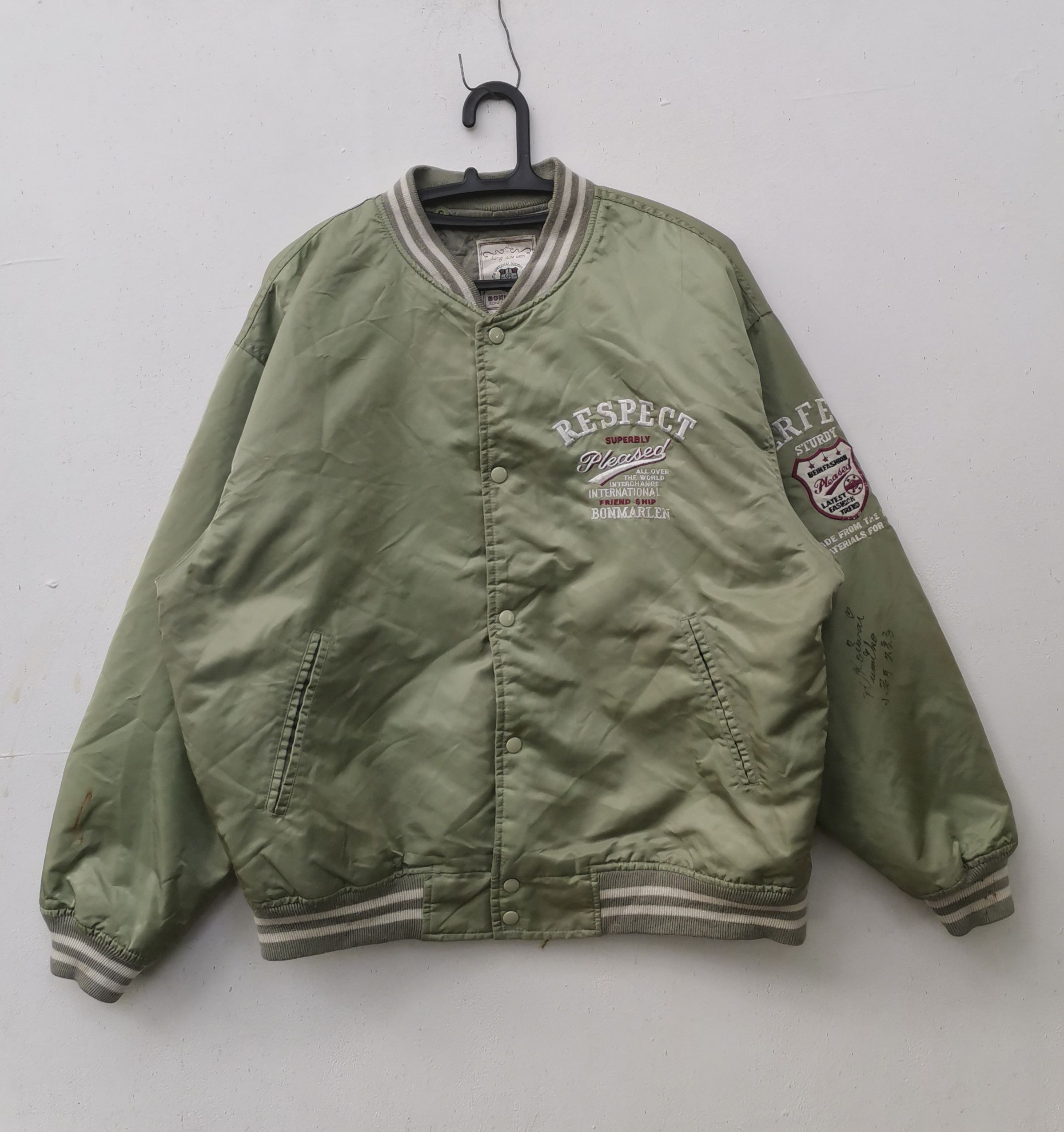 Designer × Vintage Rare vintage Bon Marlen bombers jacket Size US XL / EU 56 / 4 - 1 Thumbnail