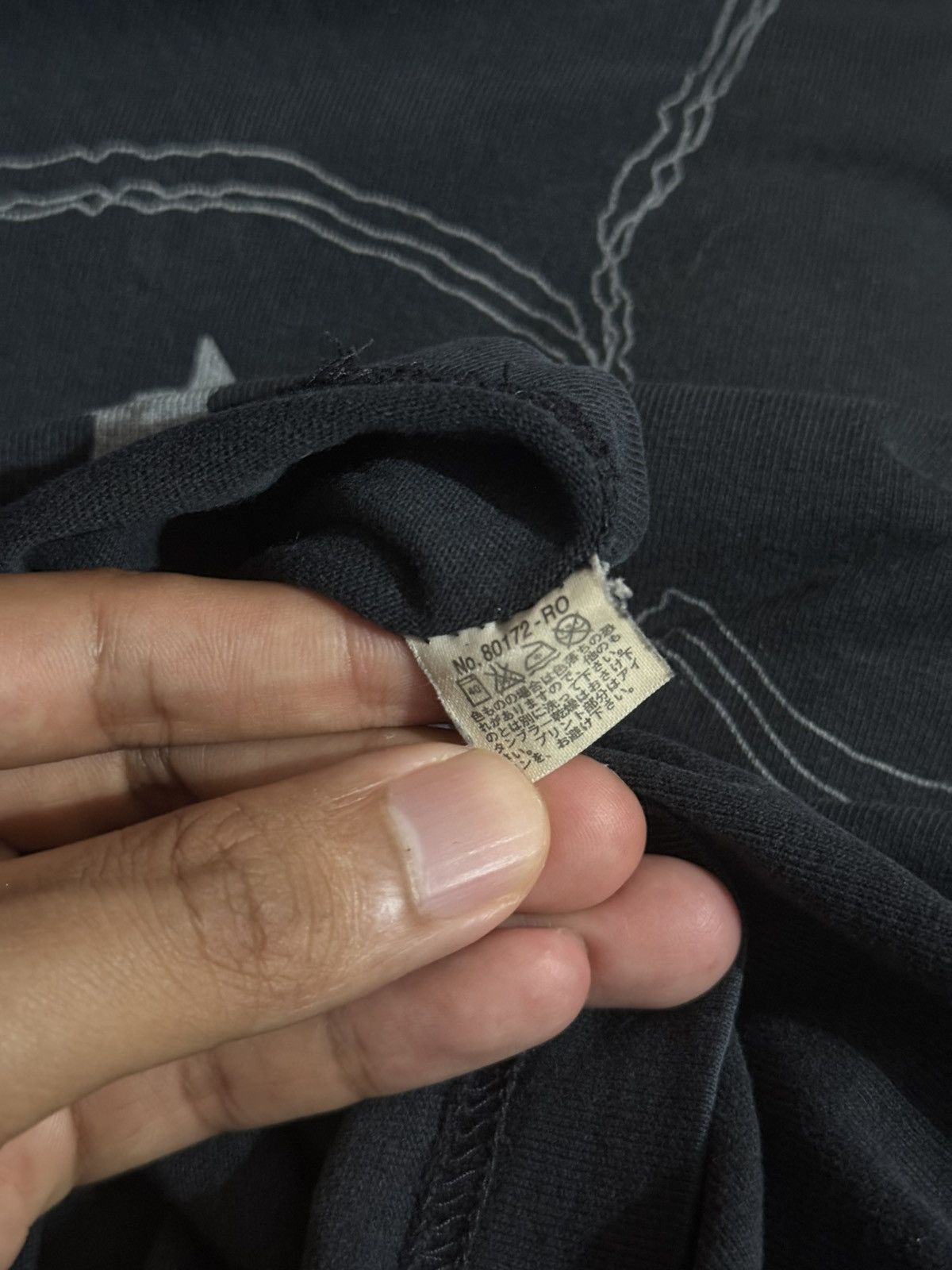 Levi's Vintage Distressed Levi’s Long Sleeve Gothic Tee Size US L / EU 52-54 / 3 - 6 Thumbnail