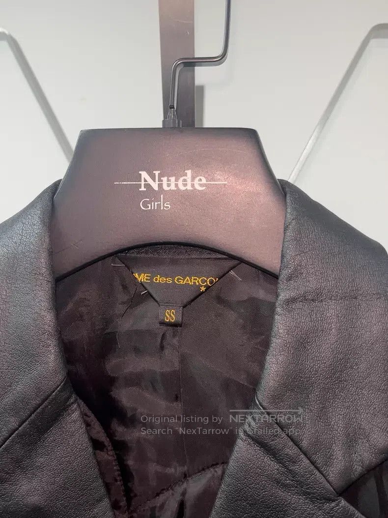 Comme des Garcons Comme des Garcons Heart Shape Leather Jacket Size XS / US 0-2 / IT 36-38 - 4 Thumbnail