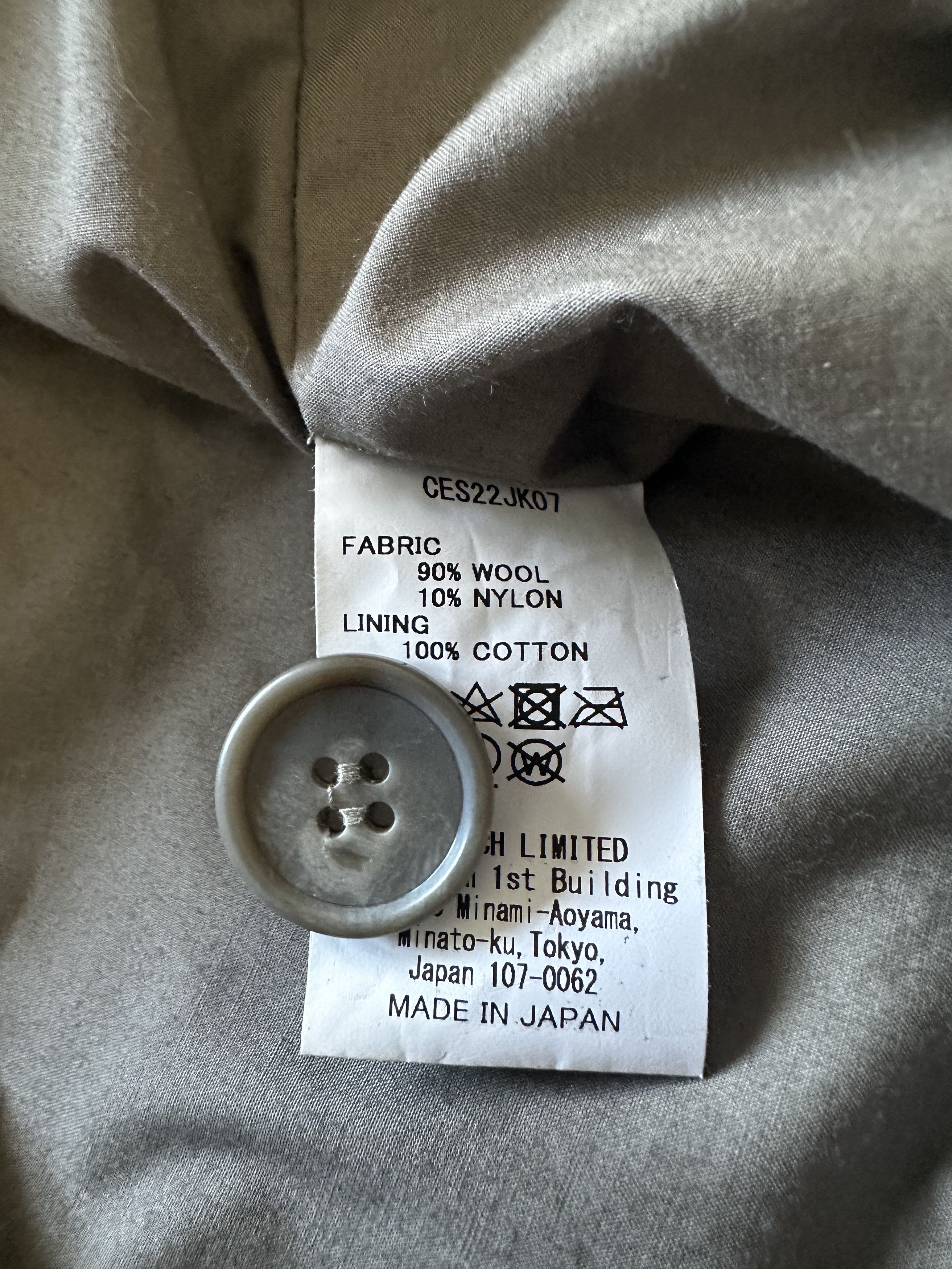 Cav Empt Cav Empt FW 2018 Wool Lapel Coat Size US L / EU 52-54 / 3 - 11 Thumbnail