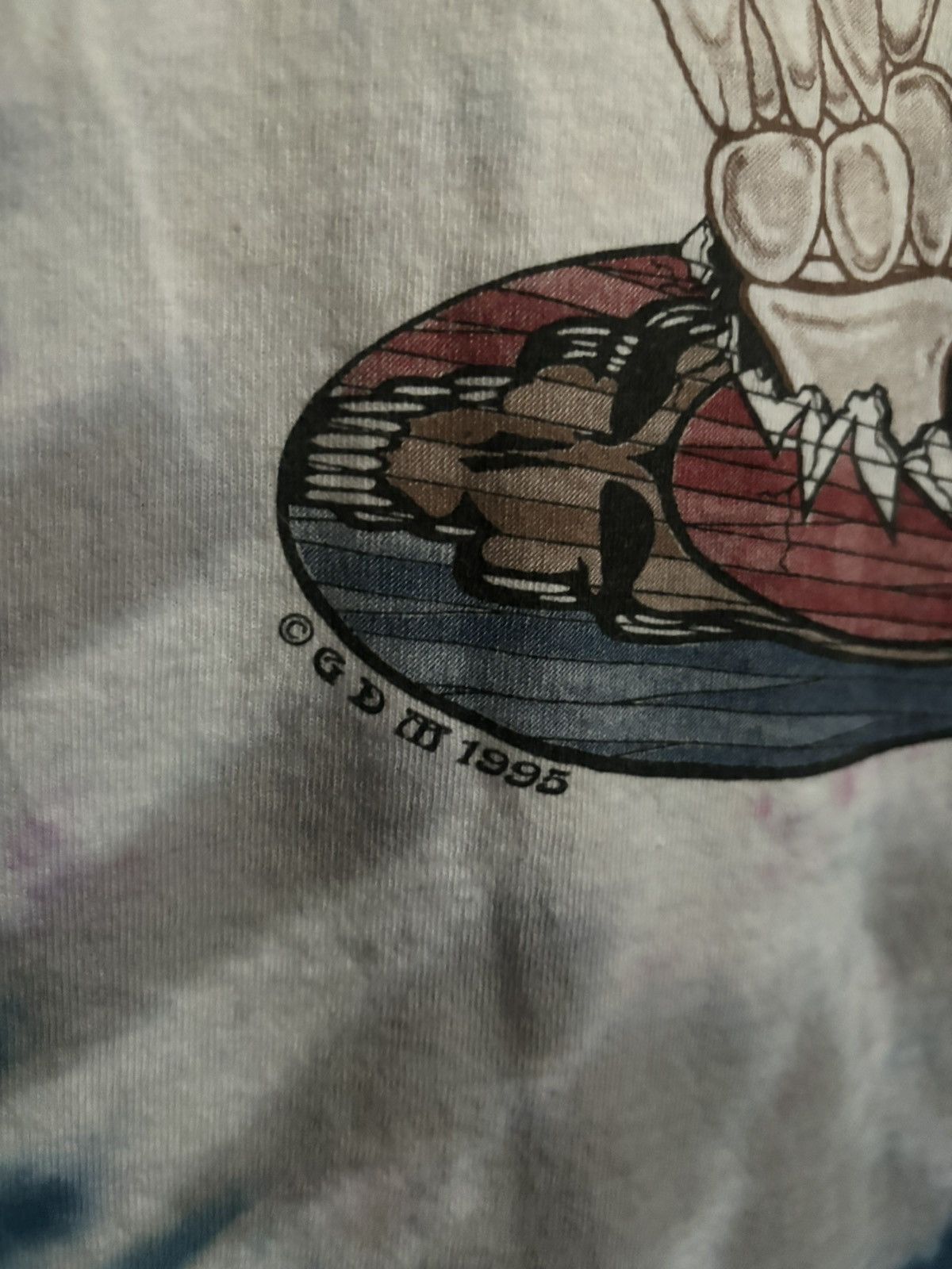 Vintage Vintage x Grateful Dead x Bear Dunking On Skeleton x DS Size US XL / EU 56 / 4 - 7 Thumbnail