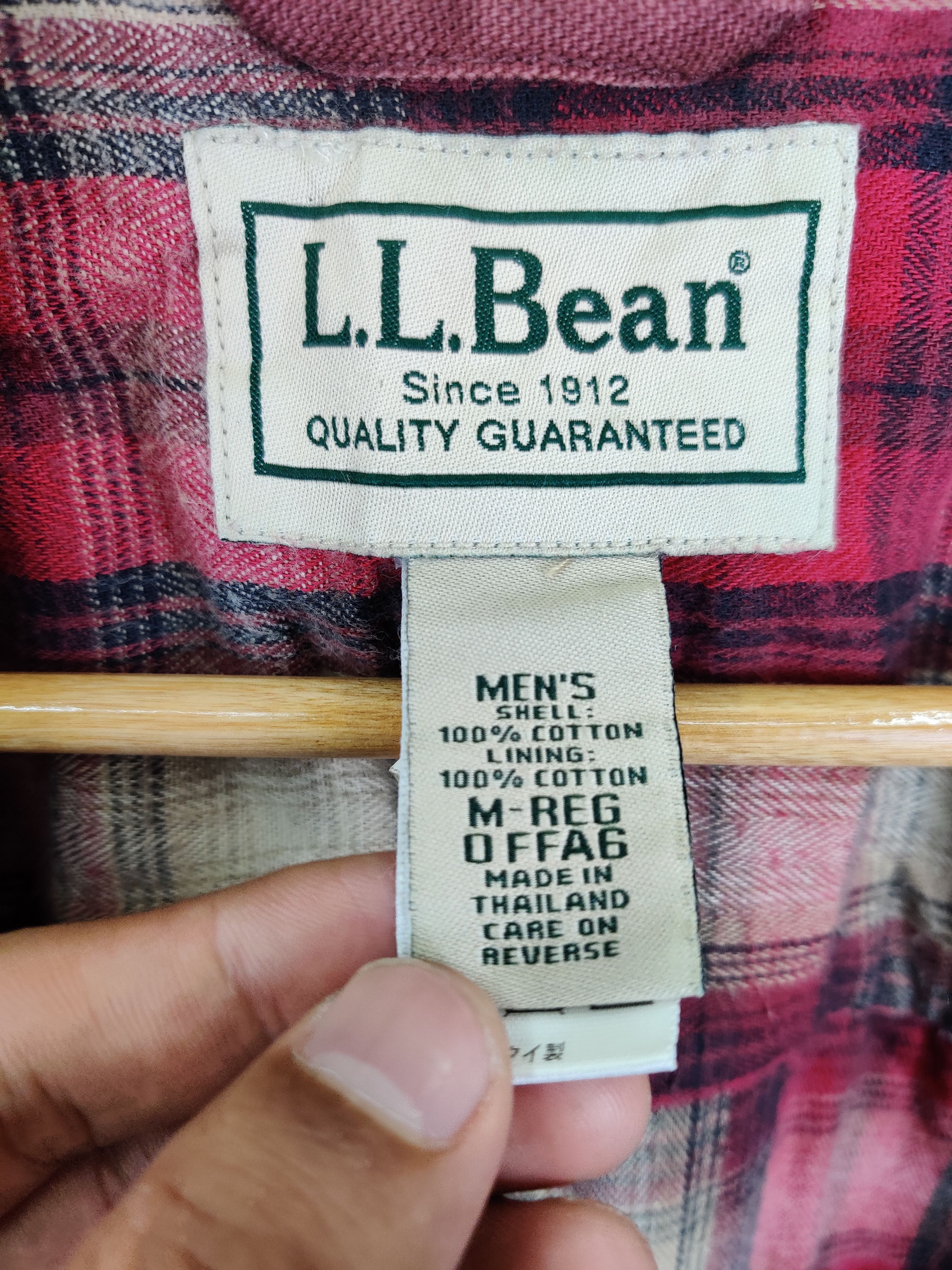 L.L. Bean Vintage L.L. Bean Plaid Lined Overshirt Jacket Size US M / EU 48-50 / 2 - 12 Thumbnail