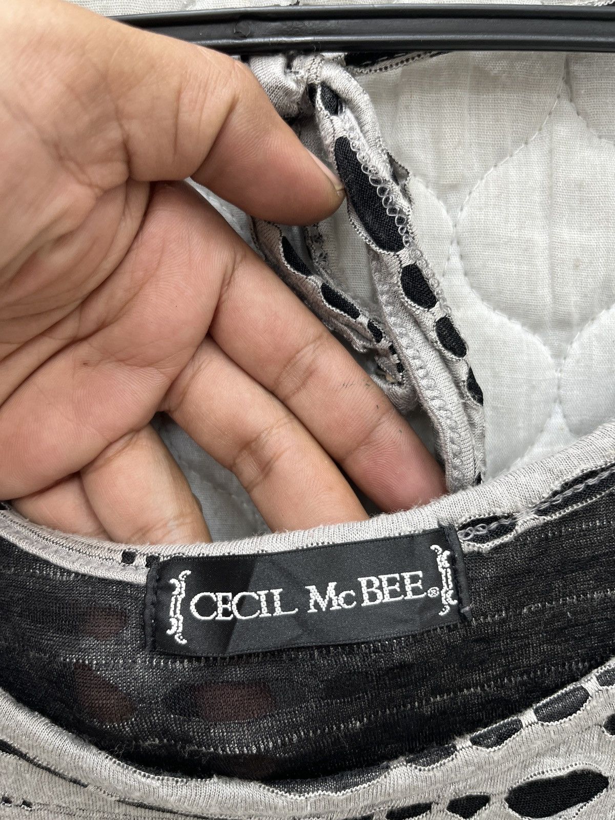 Japanese Brand 🔥🔥🔥ARCHIVE CECIL MCBEE LONGSLEEVE TOP Size M / US 6-8 / IT 42-44 - 4 Thumbnail