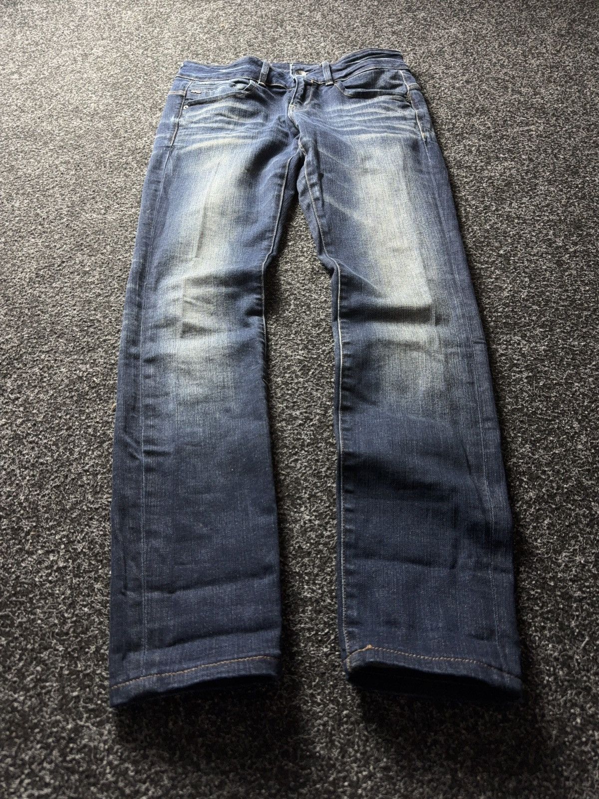 G-Star Y2K G-Star RAW Midge Cody Mid Skinny Jeans Distressed Wash Size 28" / US 6 / IT 42 - 1 Thumbnail