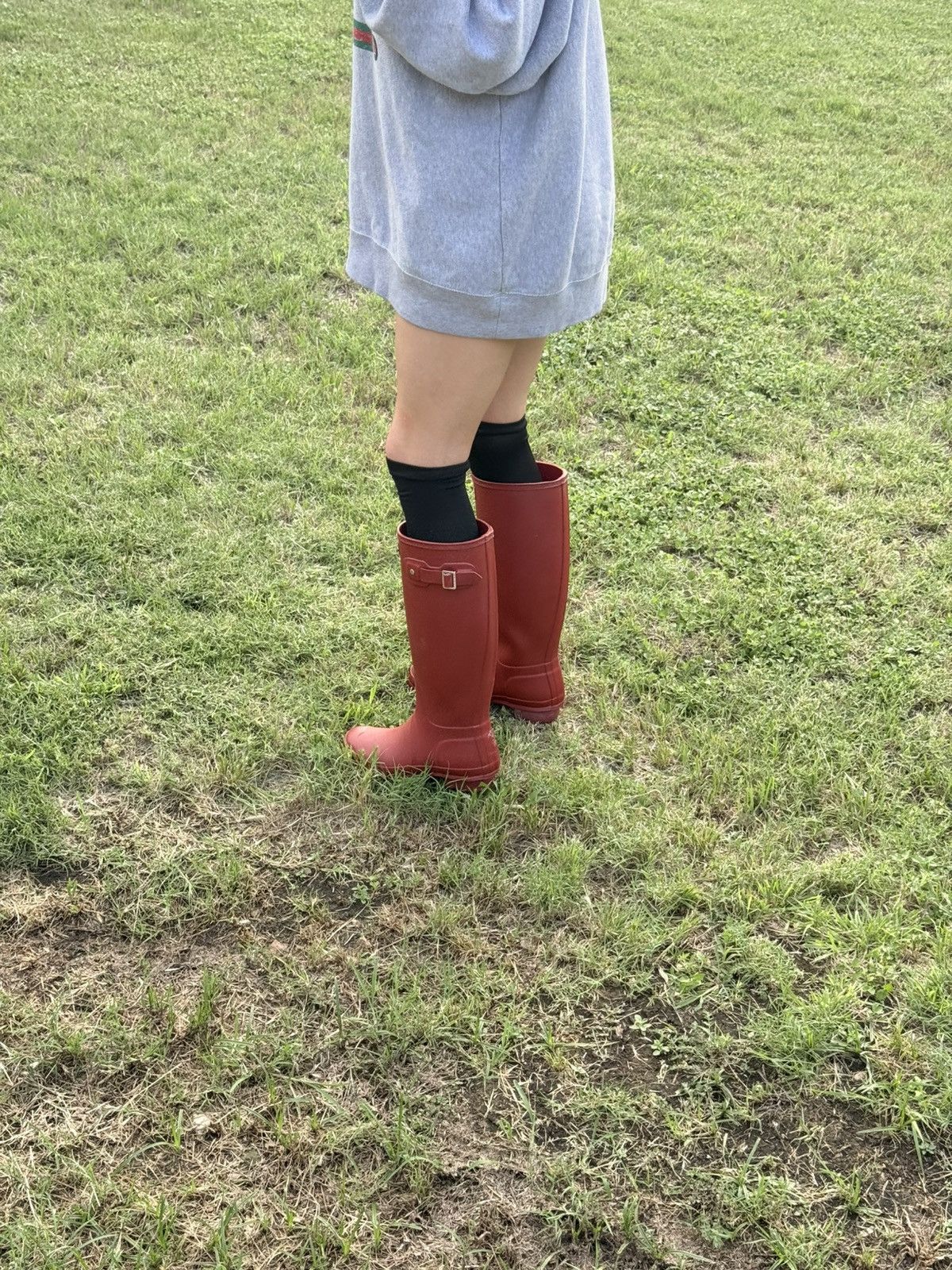 Hunter Hunter Women’s Original Tall Rain Boots Size US 6 / IT 36 - 2 Thumbnail