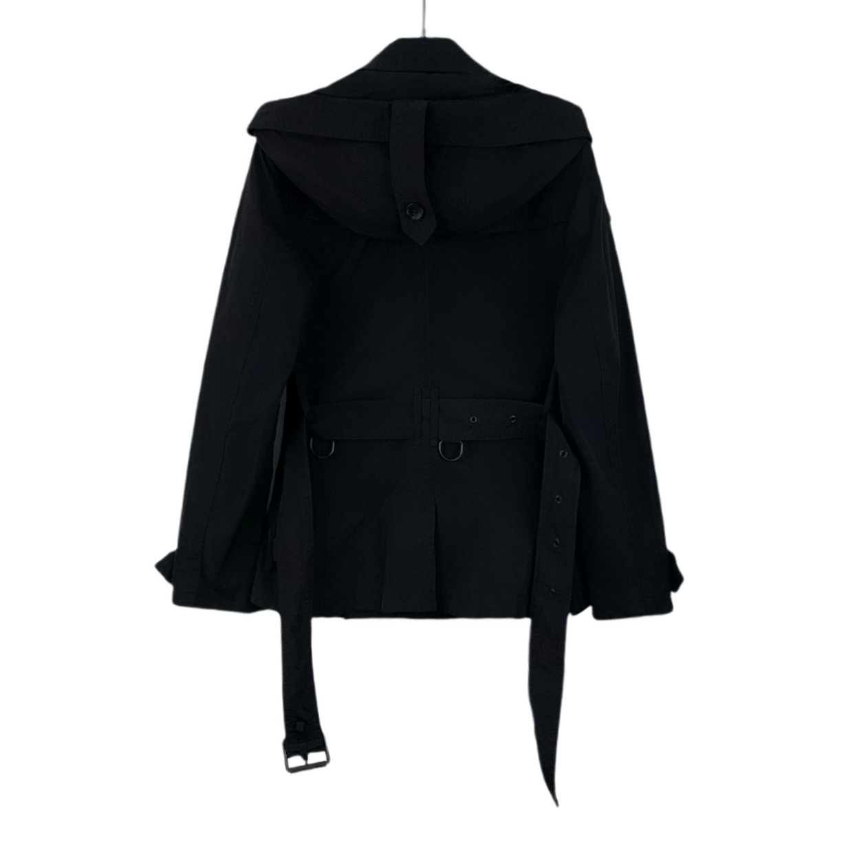 Burberry Burberry Hooded Trench Coat Belted (Size S) Size S / US 4 / IT 40 - 8 Thumbnail