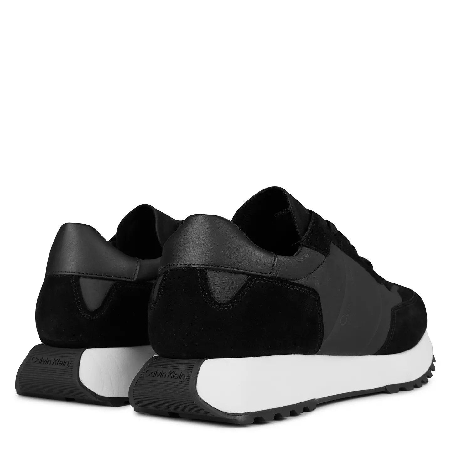 Calvin Klein o1g2r1mq0426 Suede Trainers in Black Size US 7 / EU 40 - 5 Thumbnail