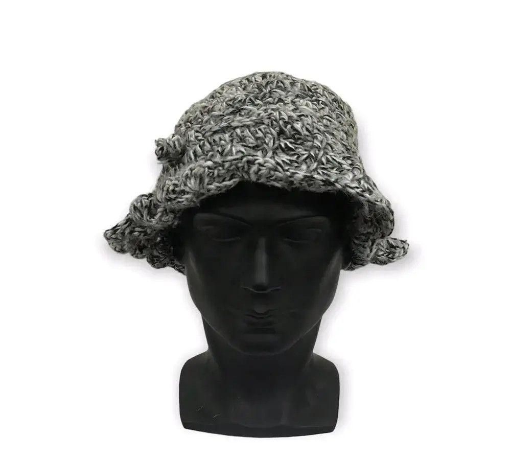 Japanese Brand × Kapital × Vintage Japanese Brand Crochet Plain Hat Size ONE SIZE - 2 Thumbnail