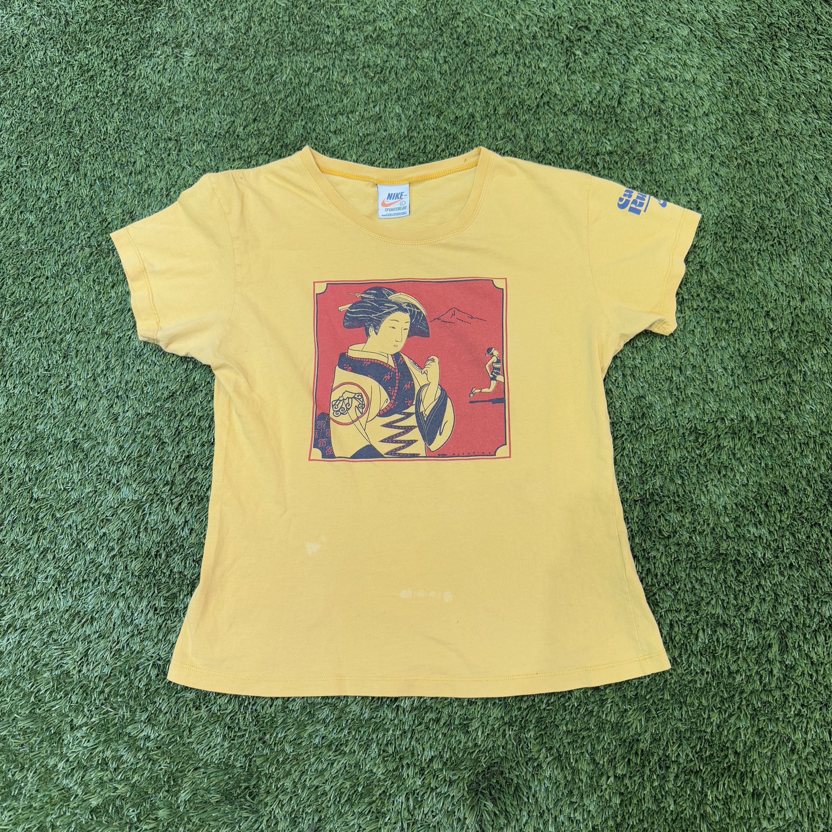 Nike Nike Vintage Cascade Run Off Geisha Shirt Reissue Portugal Size S / US 4 / IT 40 - 1 Thumbnail