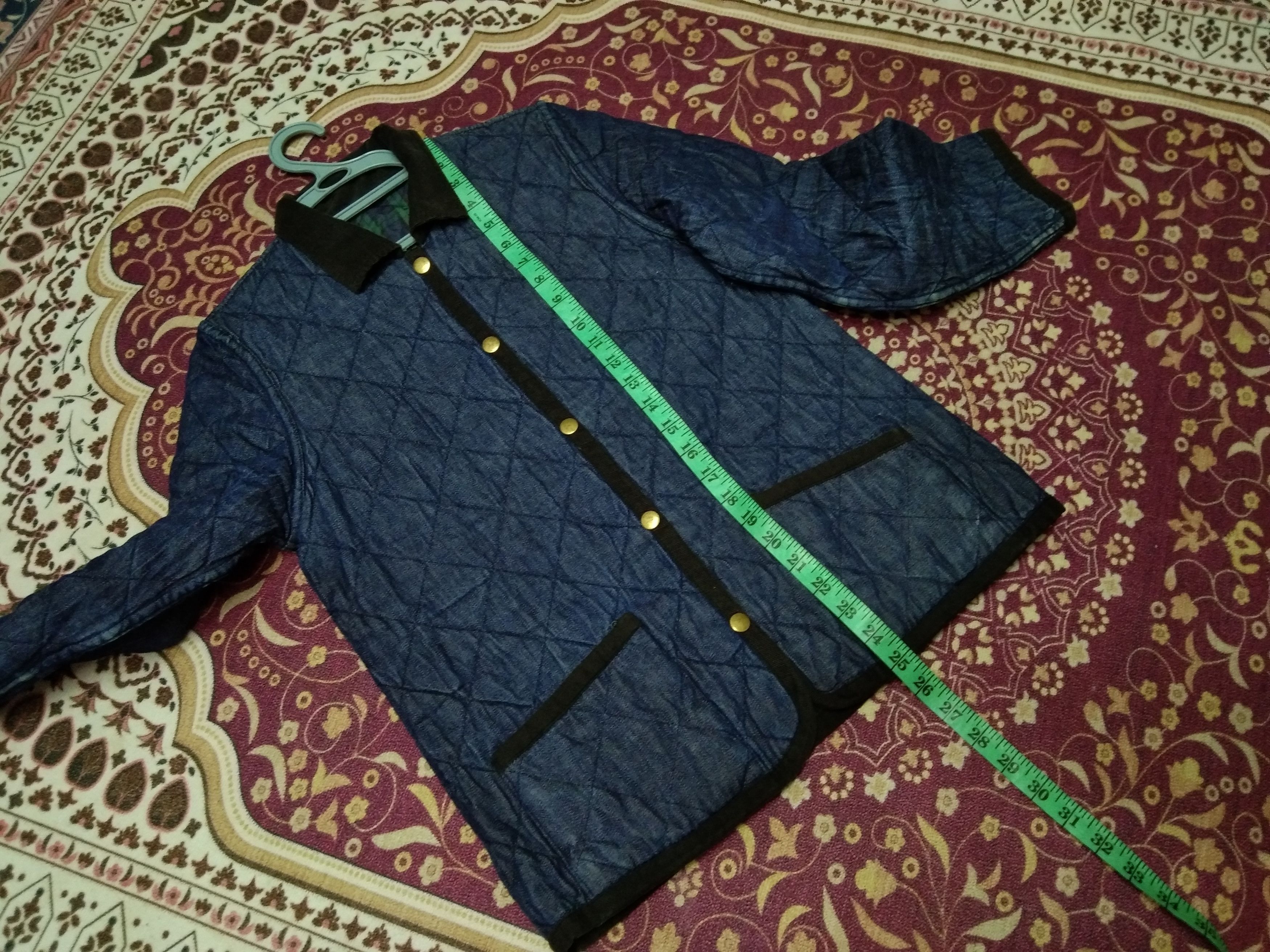 Japanese Brand REVERSIBLE DENIM QUILTED JACKET Size XXS / US 00 / IT 34 - 11 Thumbnail