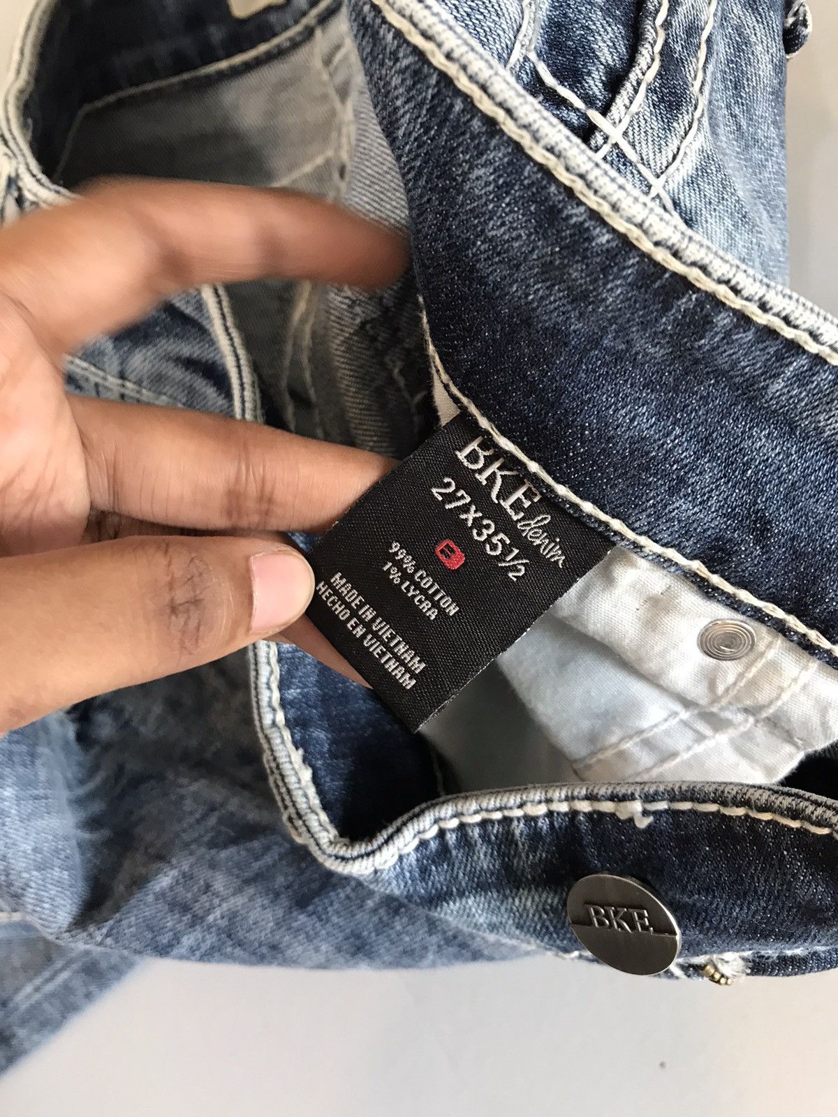 JNCO Vintage BKE jeans faded denim Size 32" / US 10 / IT 46 - 8 Thumbnail