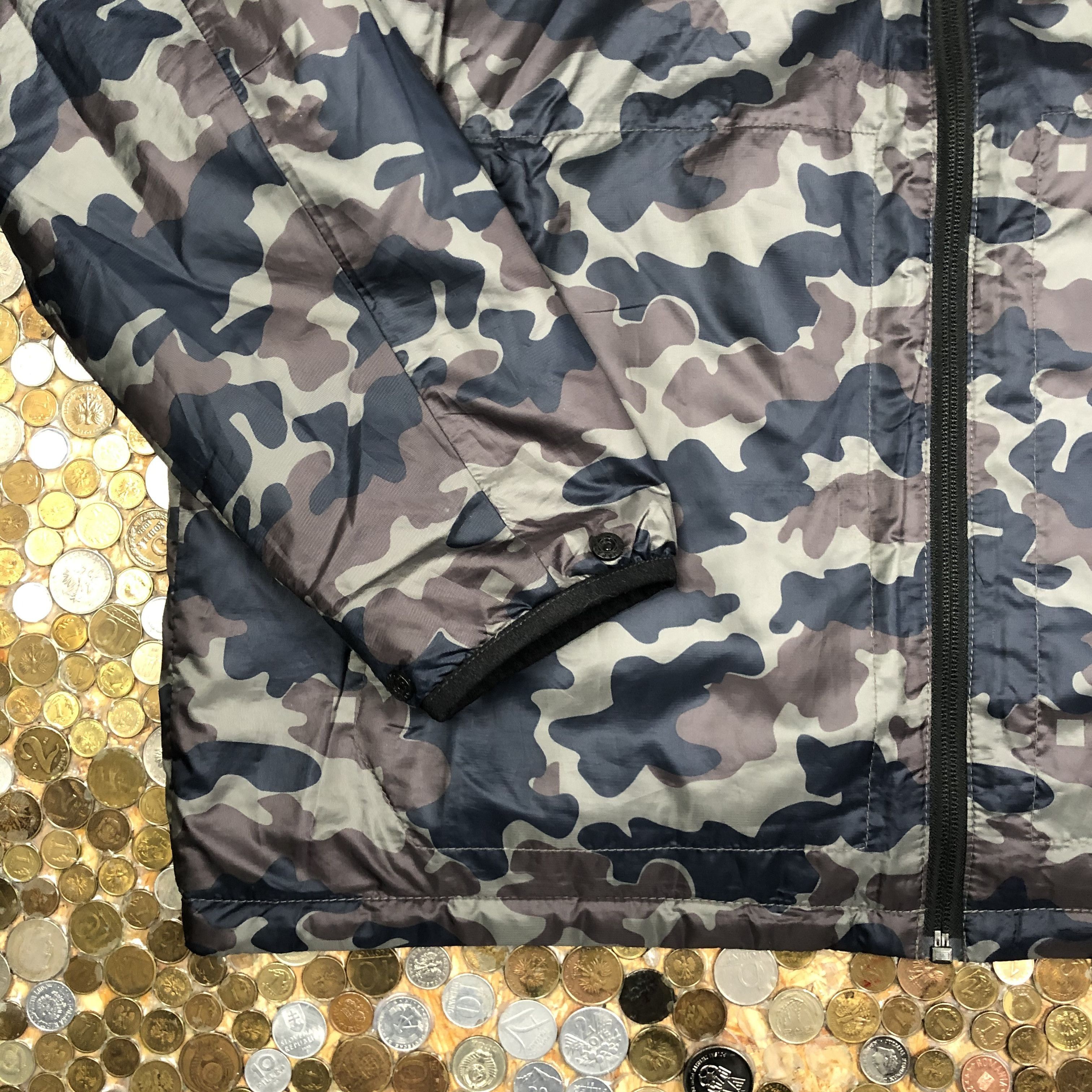 Vintage SWIMS military camouflage zip jacket 90s Primaloft Size US L / EU 52-54 / 3 - 3 Thumbnail