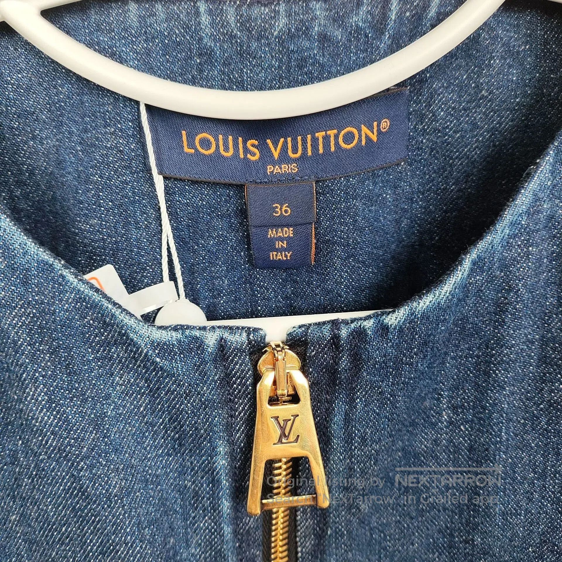 Louis Vuitton Louis Vuitton Denim Mixed Leather Jacket. Size US S / EU 44-46 / 1 - 4 Thumbnail