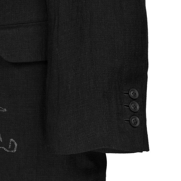 Yohji Yamamoto Yohji Yamamoto Pour Homme - Front Corner Leather Pleats JKT Size US M / EU 48-50 / 2 - 10 Thumbnail