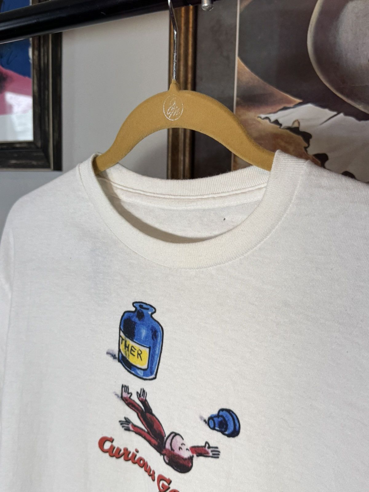 Vintage Vintage Curious George Ether Shirt Size US L / EU 52-54 / 3 - 3 Thumbnail