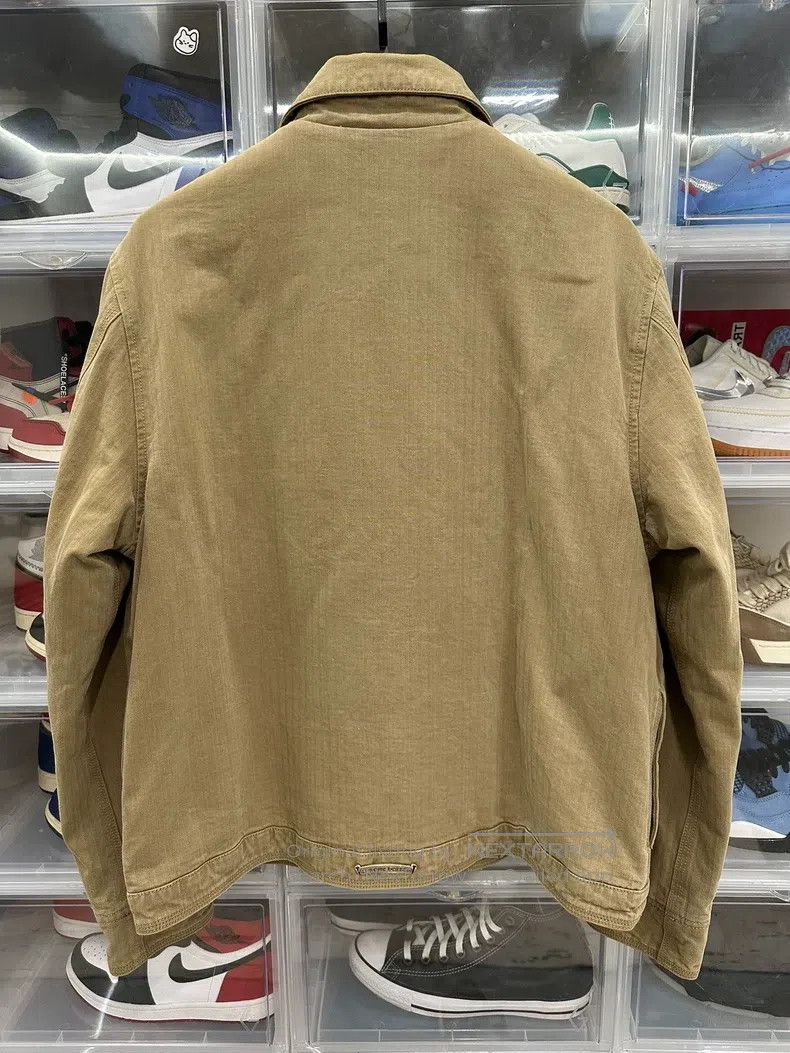 Chrome Hearts CHROME HEARTS Size M KB24 khaki frock jacket for veteran ca Size US M / EU 48-50 / 2 - 3 Thumbnail