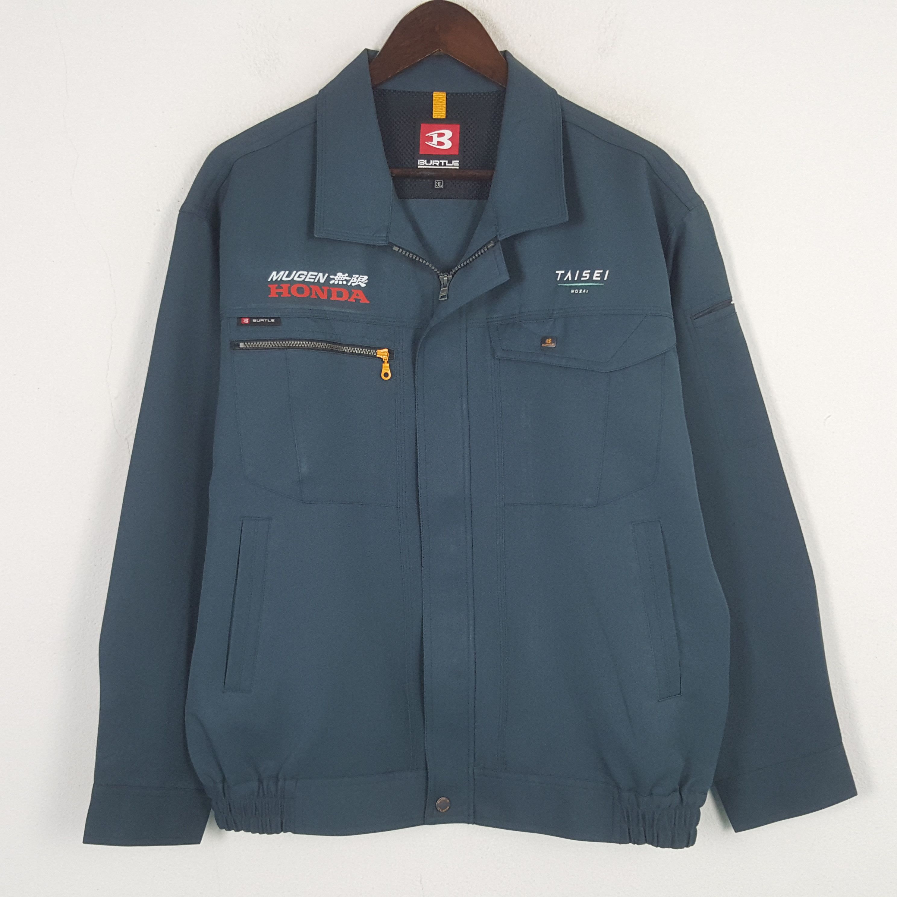 Honda × Japanese Brand × Vintage Vintage Mugen Honda Racing Custom Japan Sport Jacket Size US L / EU 52-54 / 3 - 3 Thumbnail