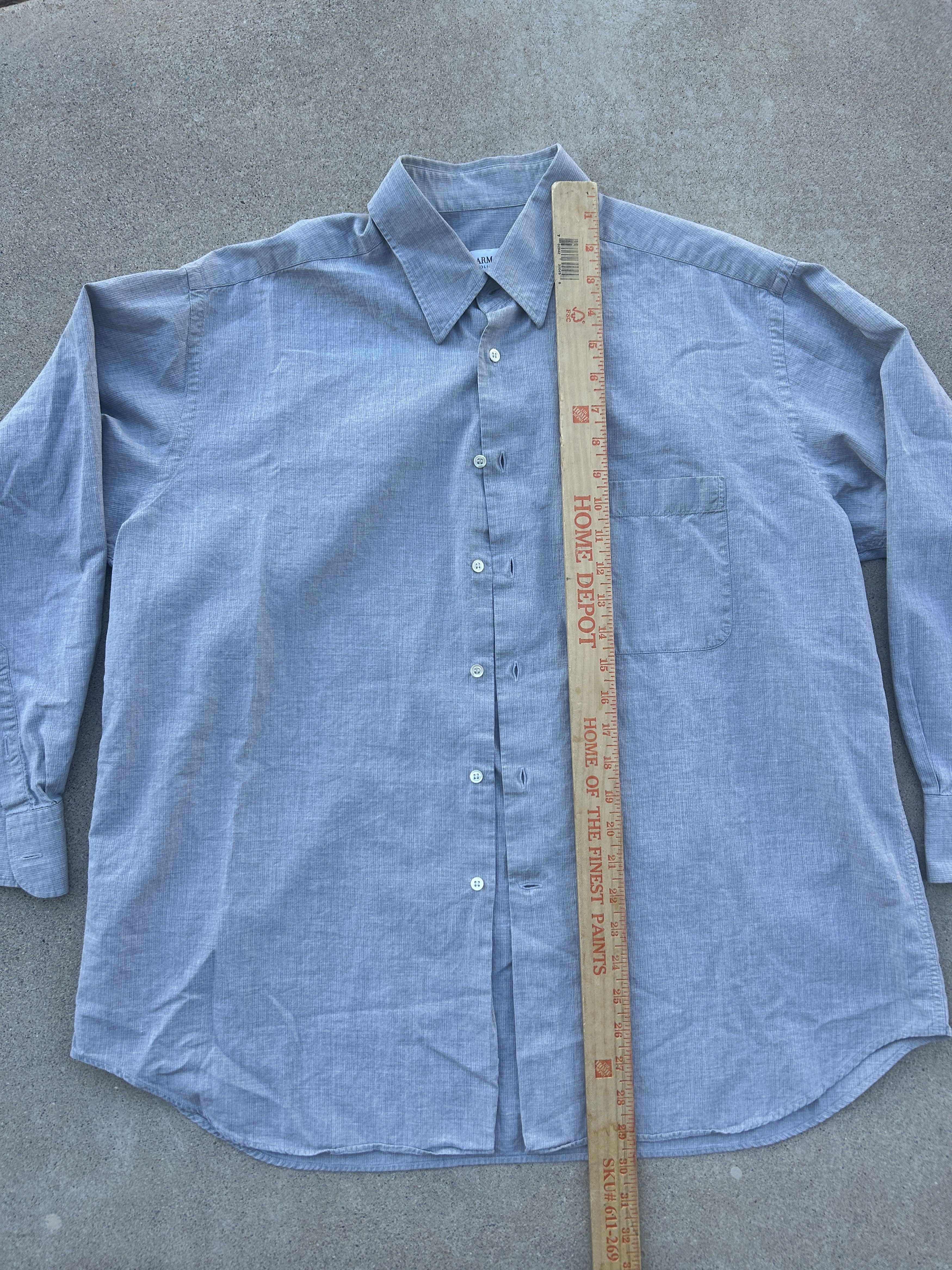 Armani Exchange Vintage y2k Modern Armani Exchange Long Sleeve Casual Dress Size US L / EU 52-54 / 3 - 3 Thumbnail