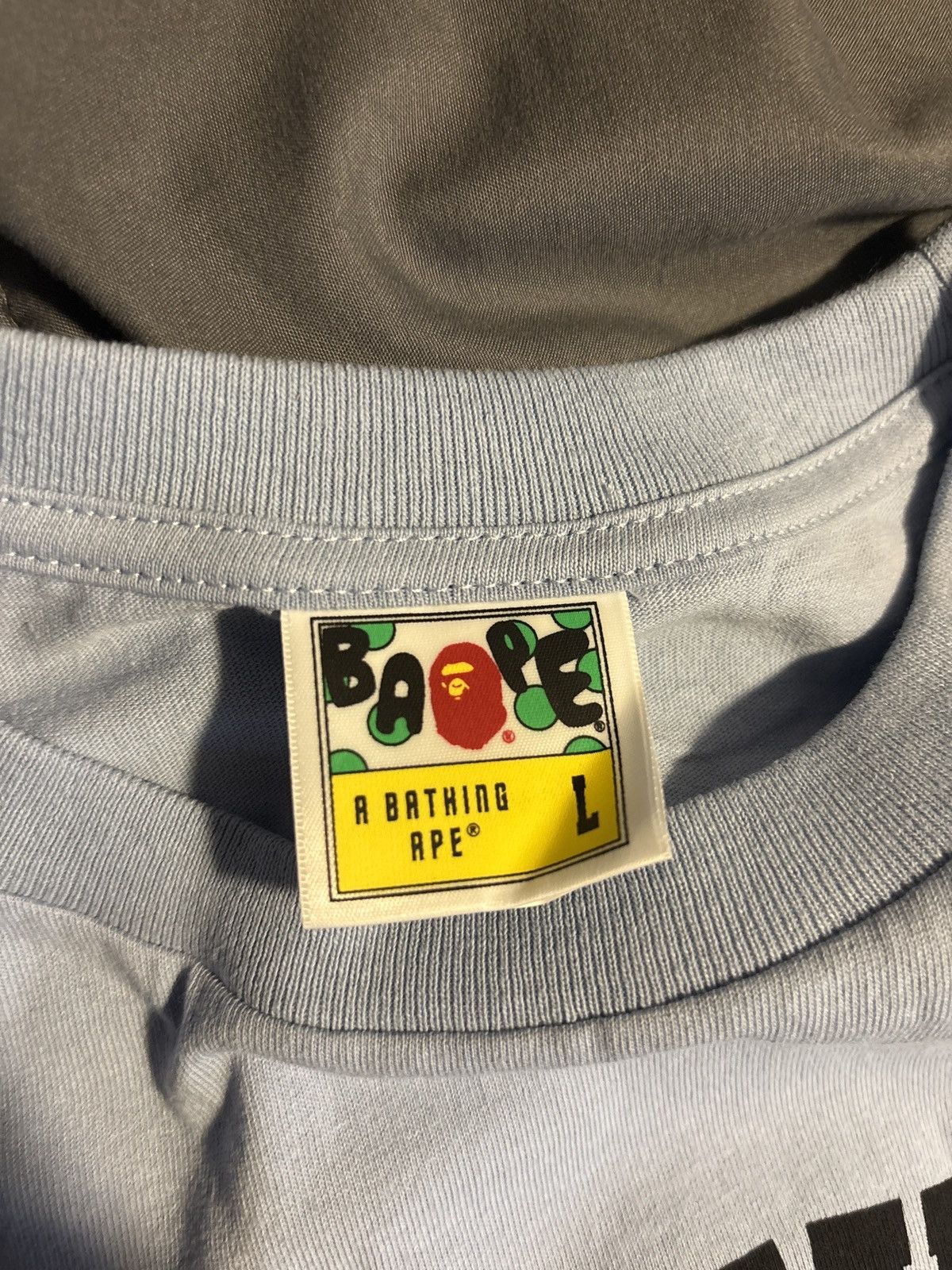 Bape bape college tee Size US L / EU 52-54 / 3 - 2 Thumbnail