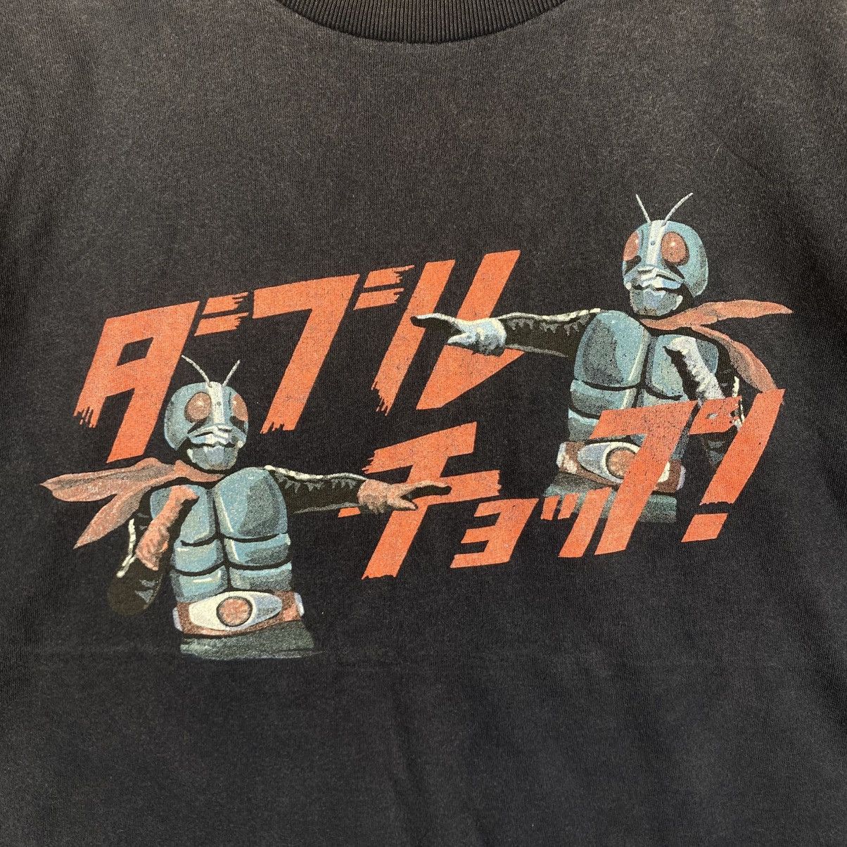 Japanese Brand Masked Rider ICHIGO & NIGO Graphic Faded Tee Shirt Size US L / EU 52-54 / 3 - 2 Thumbnail