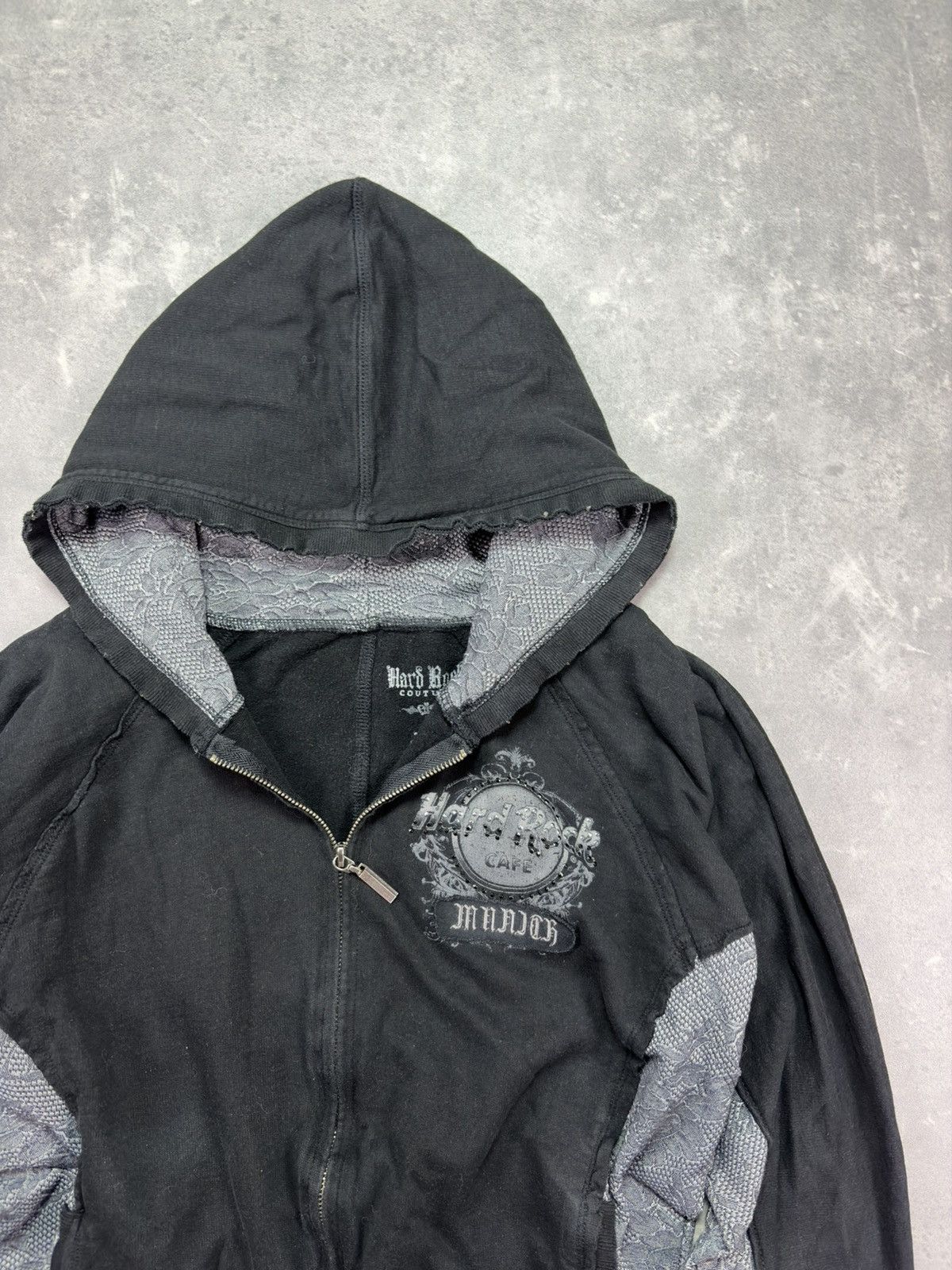 Hard Rock Cafe Hard Rock Cafe Couture Snakeskin Printed Zip Hoodie L Size L / US 10 / IT 46 - 4 Thumbnail