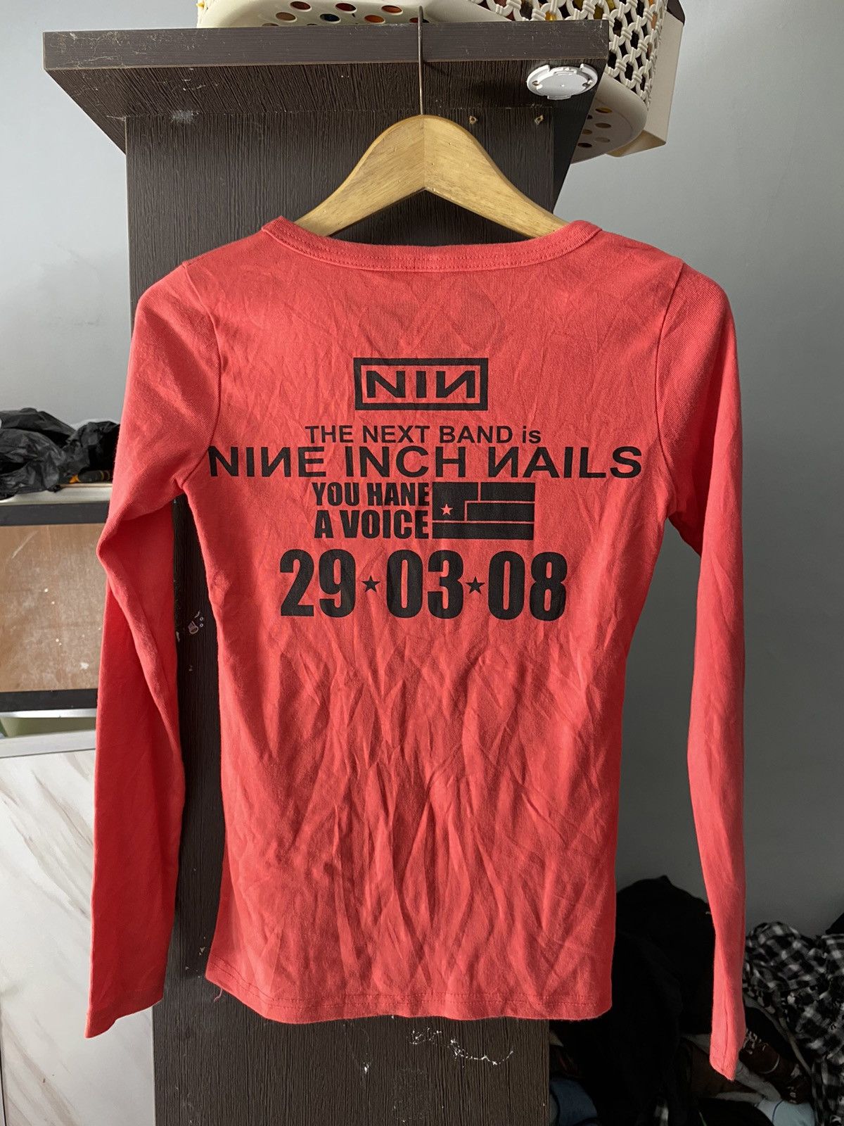 Band Tees × Japanese Brand × Vintage nine inch nails tour 2000s Size US M / EU 48-50 / 2 - 2 Thumbnail