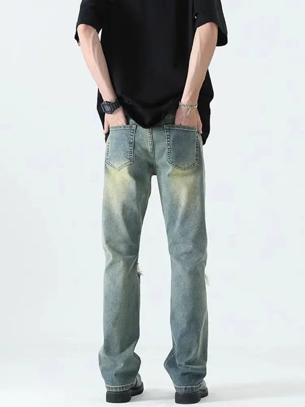 VIBE Light Blue High Street Vintage Loose Jeans Size US 31 - 6 Thumbnail
