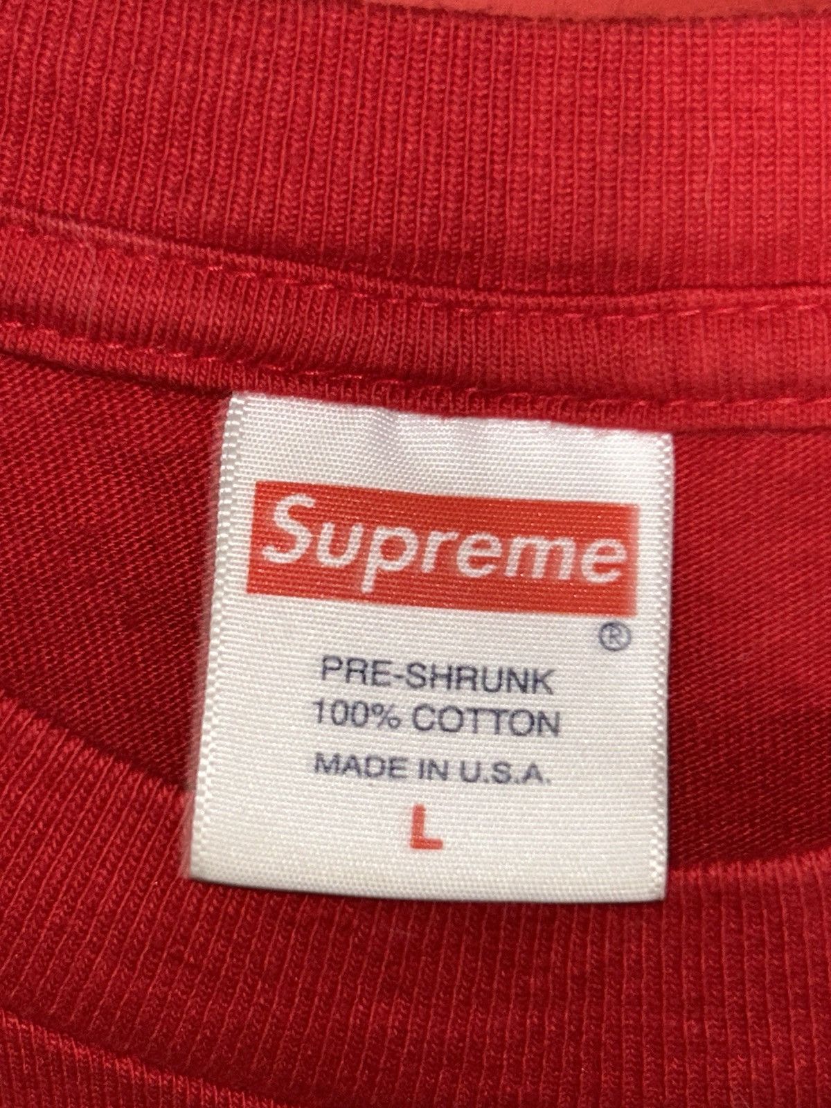 Supreme Supreme Gonz Heads Tee Red FW17 size Large Size US L / EU 52-54 / 3 - 3 Thumbnail