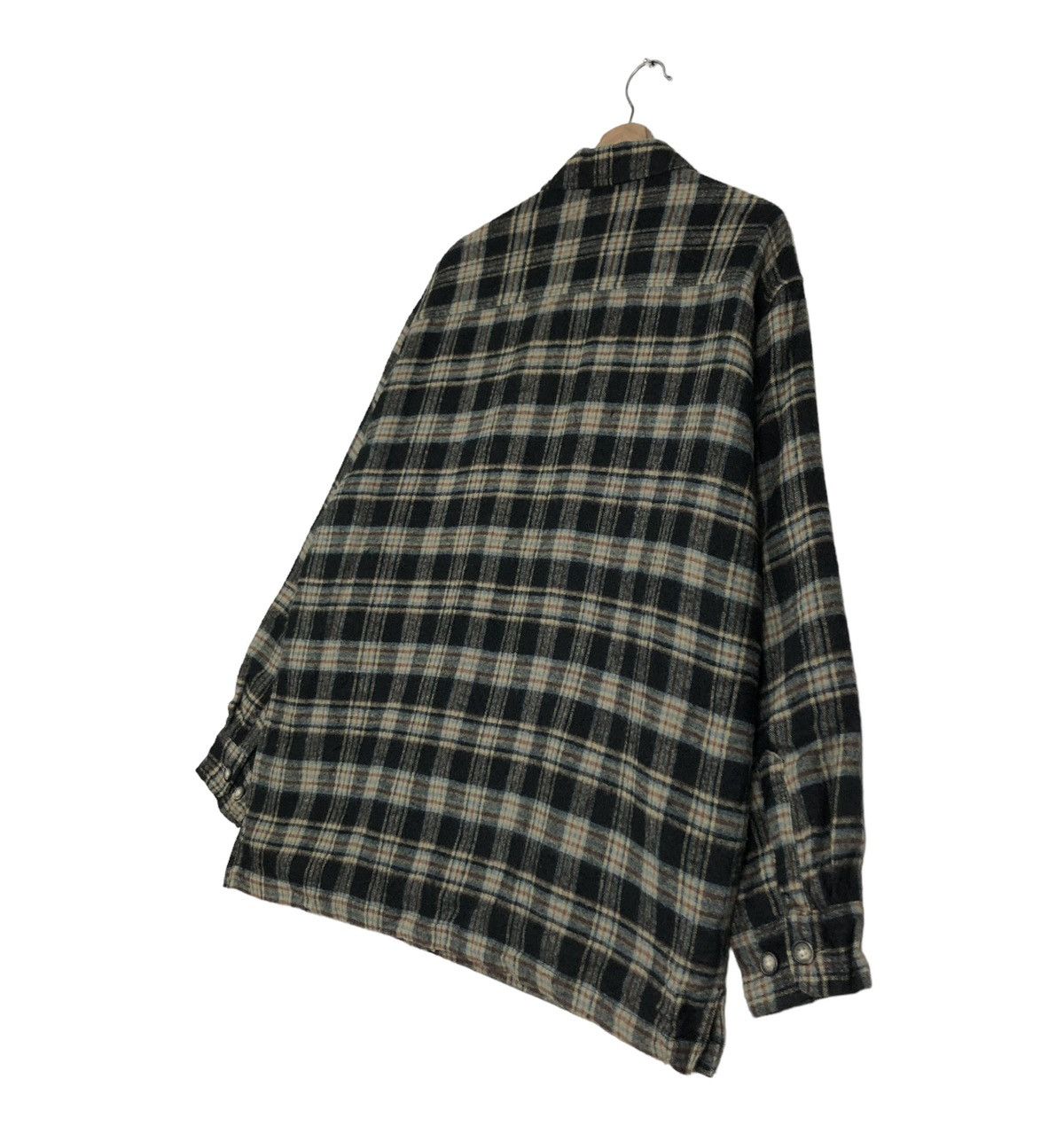 Flannel 🔥VINTAGE ZIPPER FLANNEL JACKET CONVERSE ALL STAR TARTAN Size US L / EU 52-54 / 3 - 10 Thumbnail
