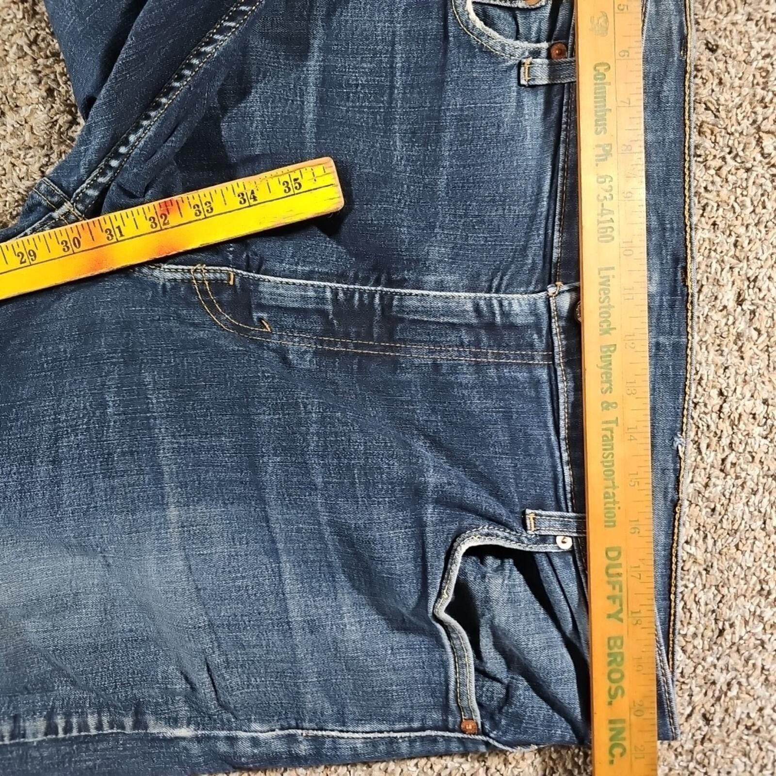 Levi's Levi Strauss 42x32 Straight Cut Jeans Size US 42 / EU 58 - 5 Thumbnail