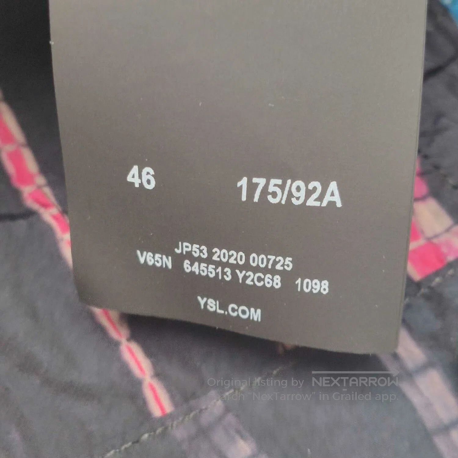 Saint Laurent Paris Saint Laurent Men's Hooded Jacket. Size US S / EU 44-46 / 1 - 6 Thumbnail