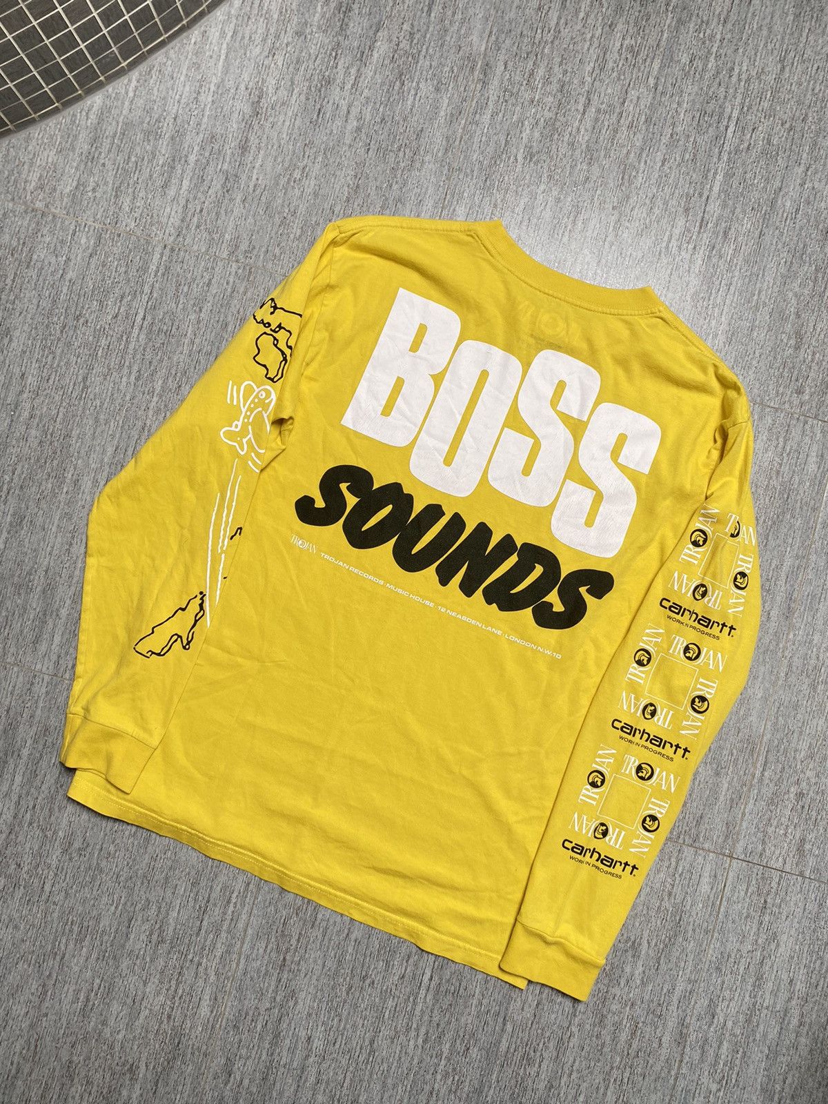 Carhartt × Carhartt Wip Carhartt WIP Trojan Records Boss Sound Longsleeve y2k drip Size US XS / EU 42 / 0 - 14 Thumbnail