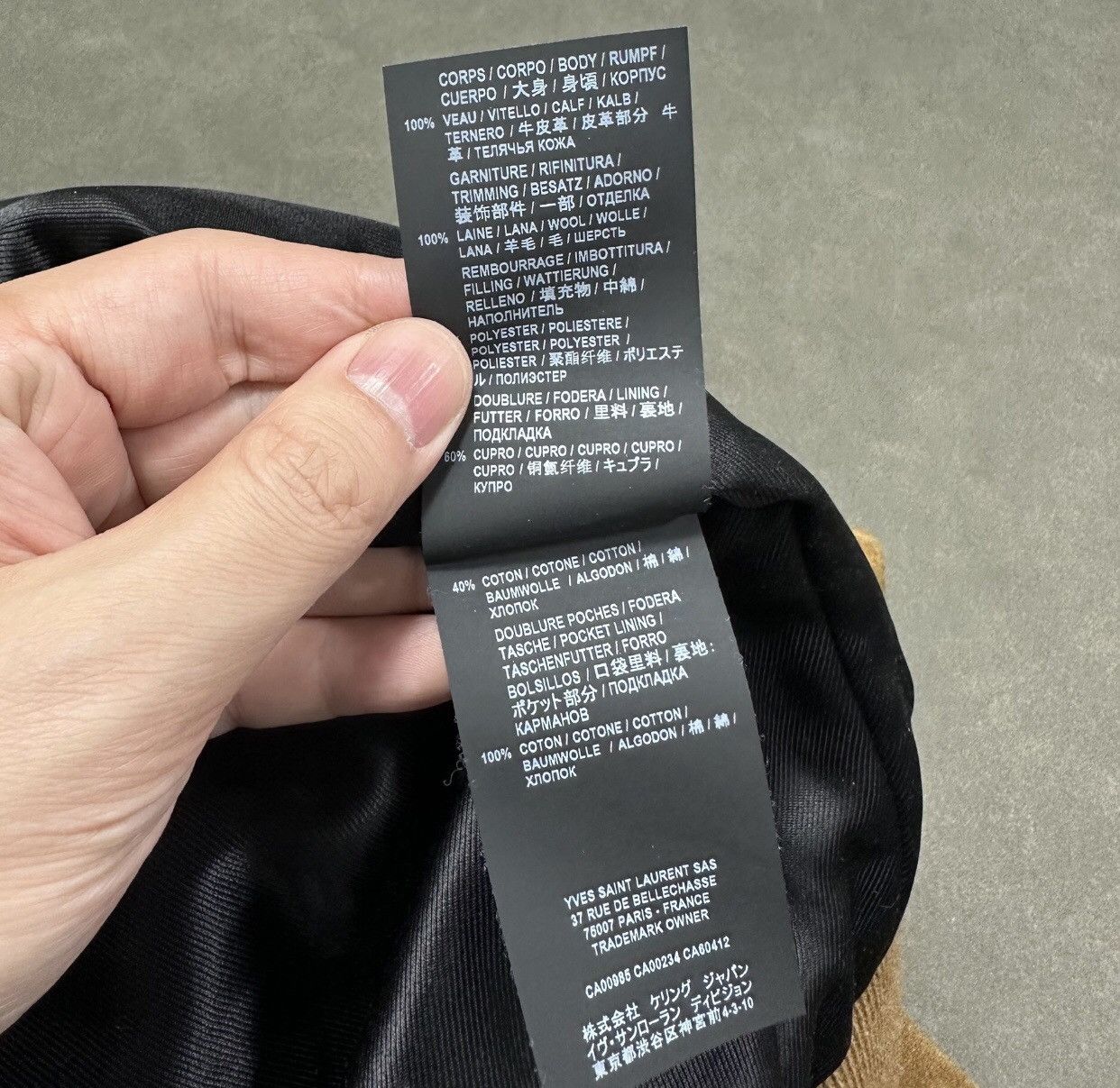 Saint Laurent Paris Saint Laurent Leather Suede Jacket 2412-Nextarrow Size US M / EU 48-50 / 2 - 7 Thumbnail