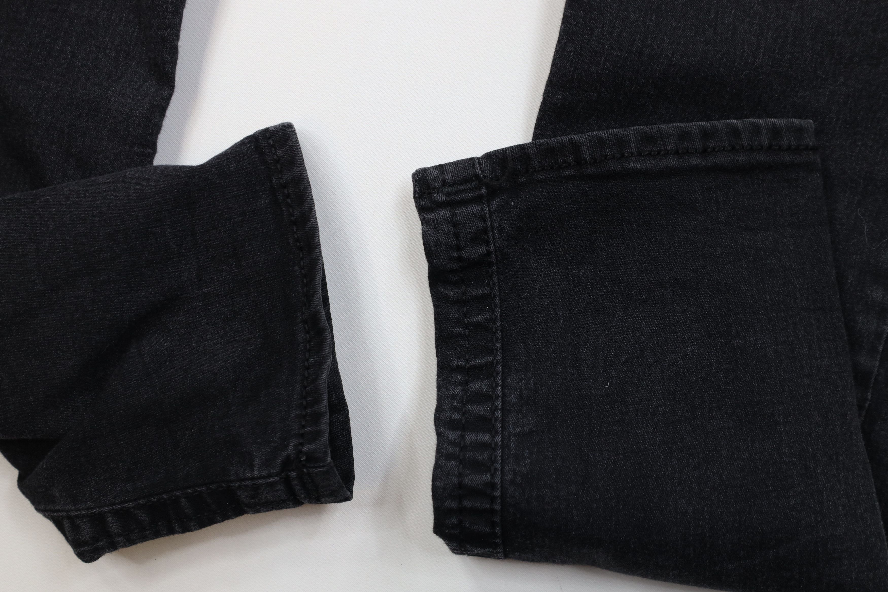 True Religion True Religion Stretch Skinny Leg Flap Denim Jeans Black Size 32" / US 10 / IT 46 - 6 Thumbnail