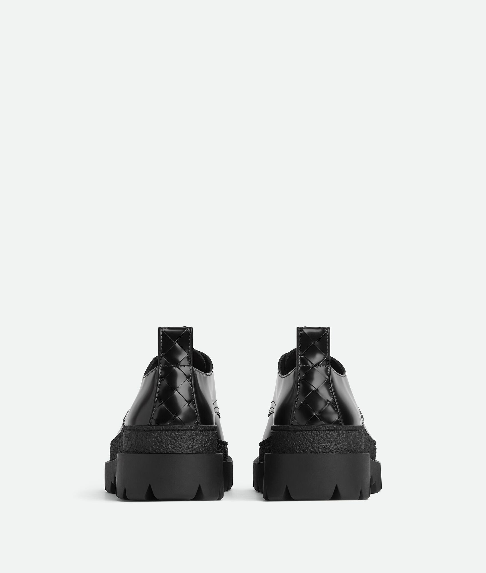 Bottega Veneta o1w1db10525 Highway Lace-Up Shoes in Black Size US 11 / EU 44 - 4 Thumbnail