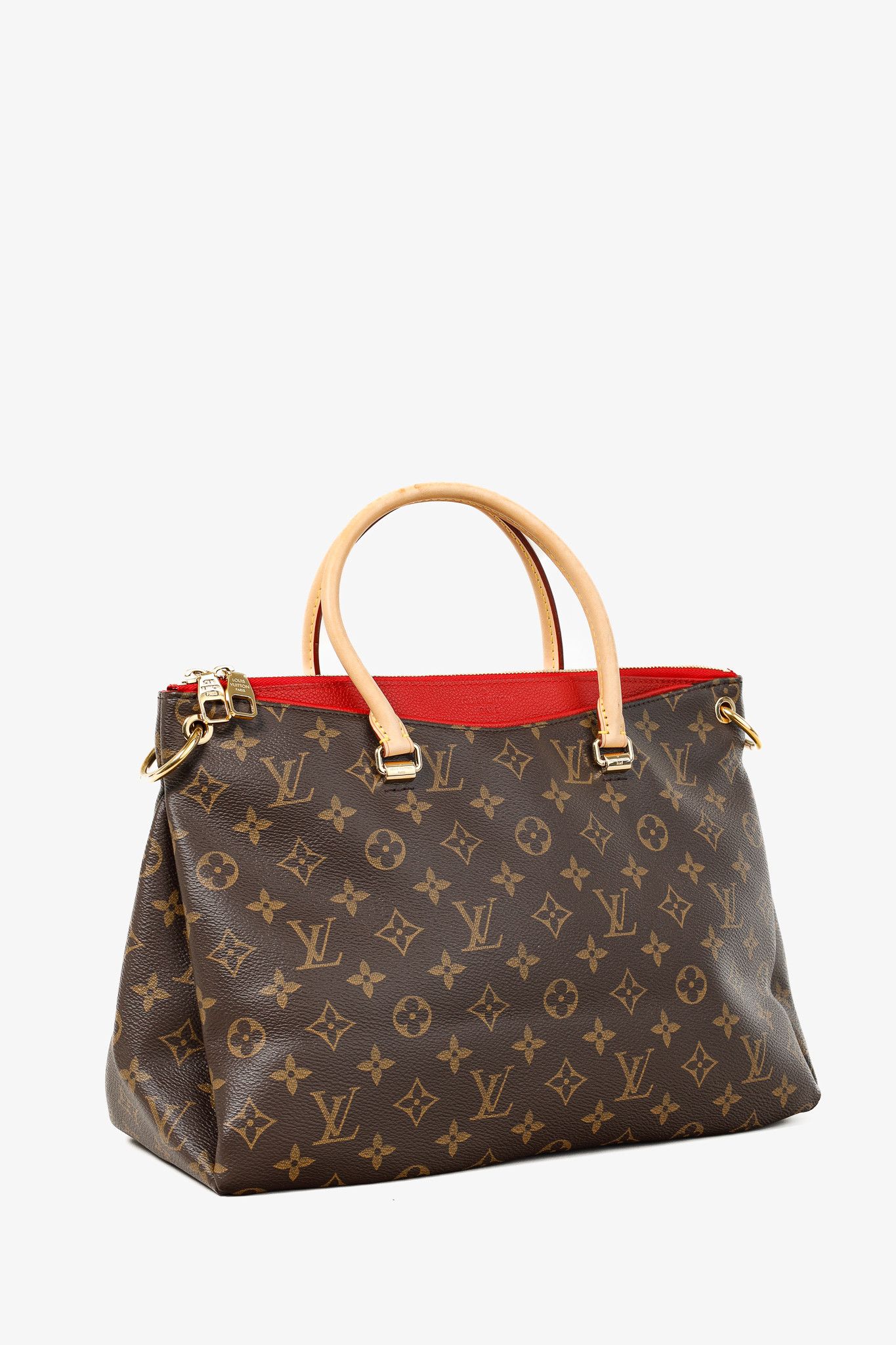 Louis Vuitton Louis Vuitton Pallas Monogram Canvas Cerise Handbag Size ONE SIZE - 2 Thumbnail