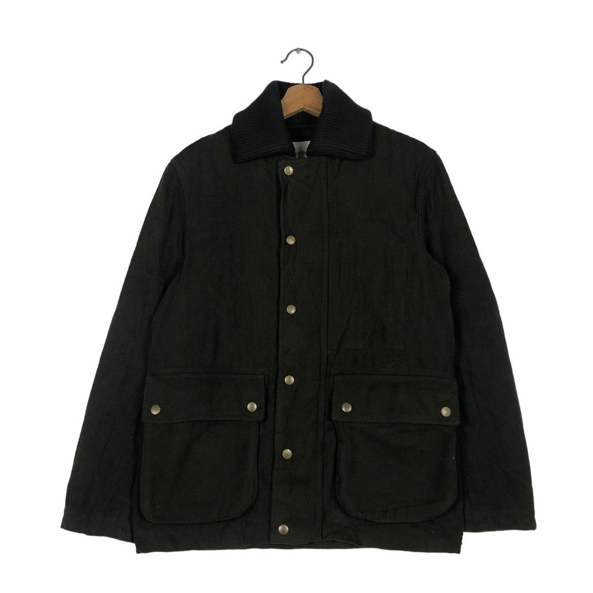 JW Anderson 📌VINTAGE WOOL CHORE JACKET J.W.ANDERSON JAPAN ISSEY MIYAKE Size US S / EU 44-46 / 1 - 2 Thumbnail