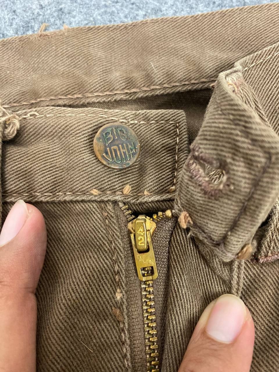Big John vintage big john sanforized denim talon zipper Size US 27 - 10 Thumbnail