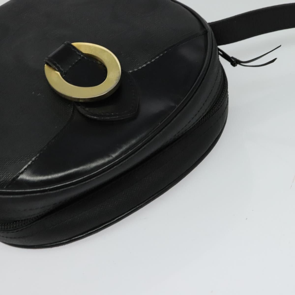 Dior DIOR Trotter Canvas Shoulder Bag Pvc Black Gold Size ONE SIZE - 6 Thumbnail