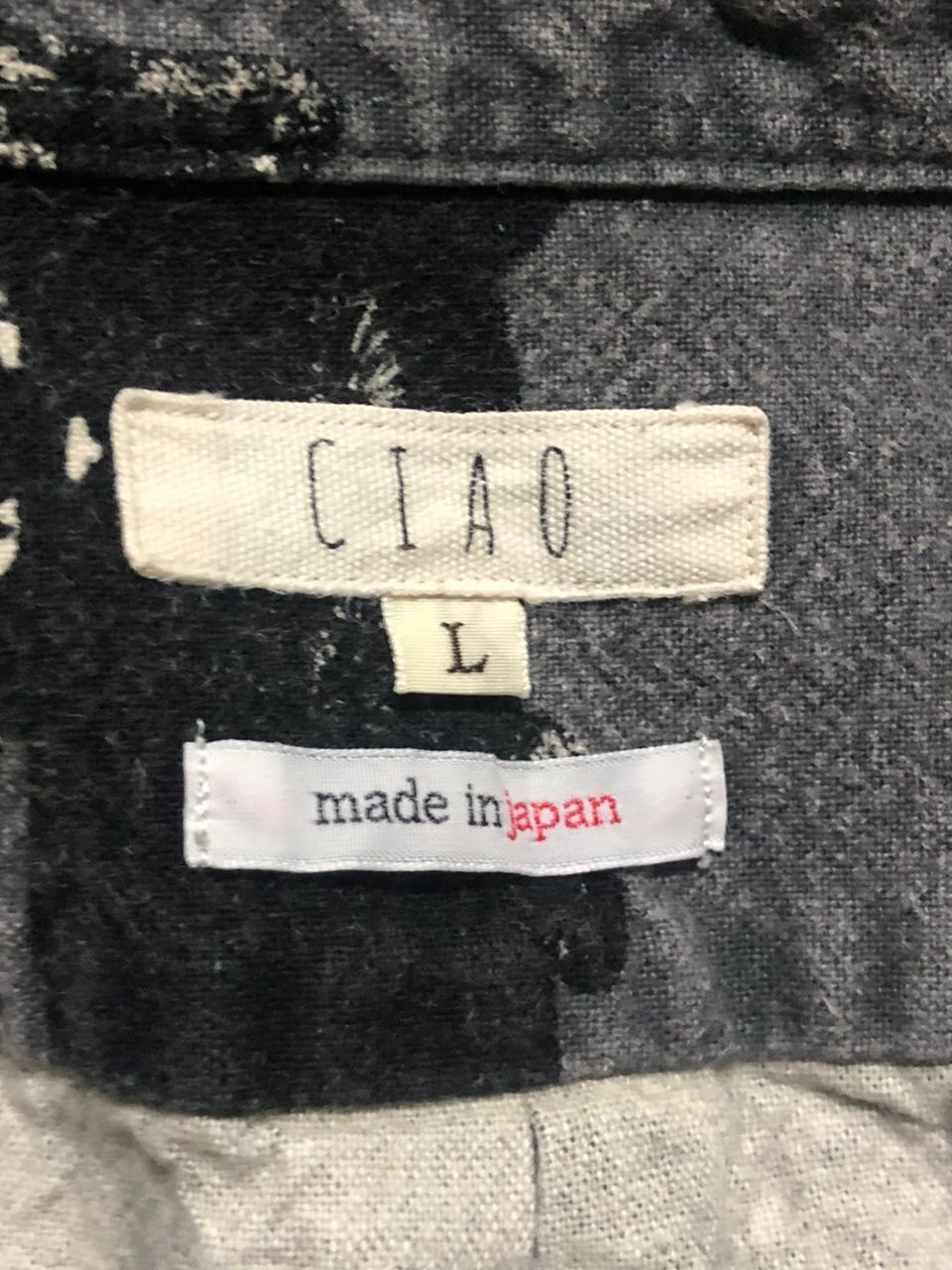 Japanese Brand Vintage CIAO Full Print Cat Long Sleeve Shirt Cropped Size US M / EU 48-50 / 2 - 9 Thumbnail