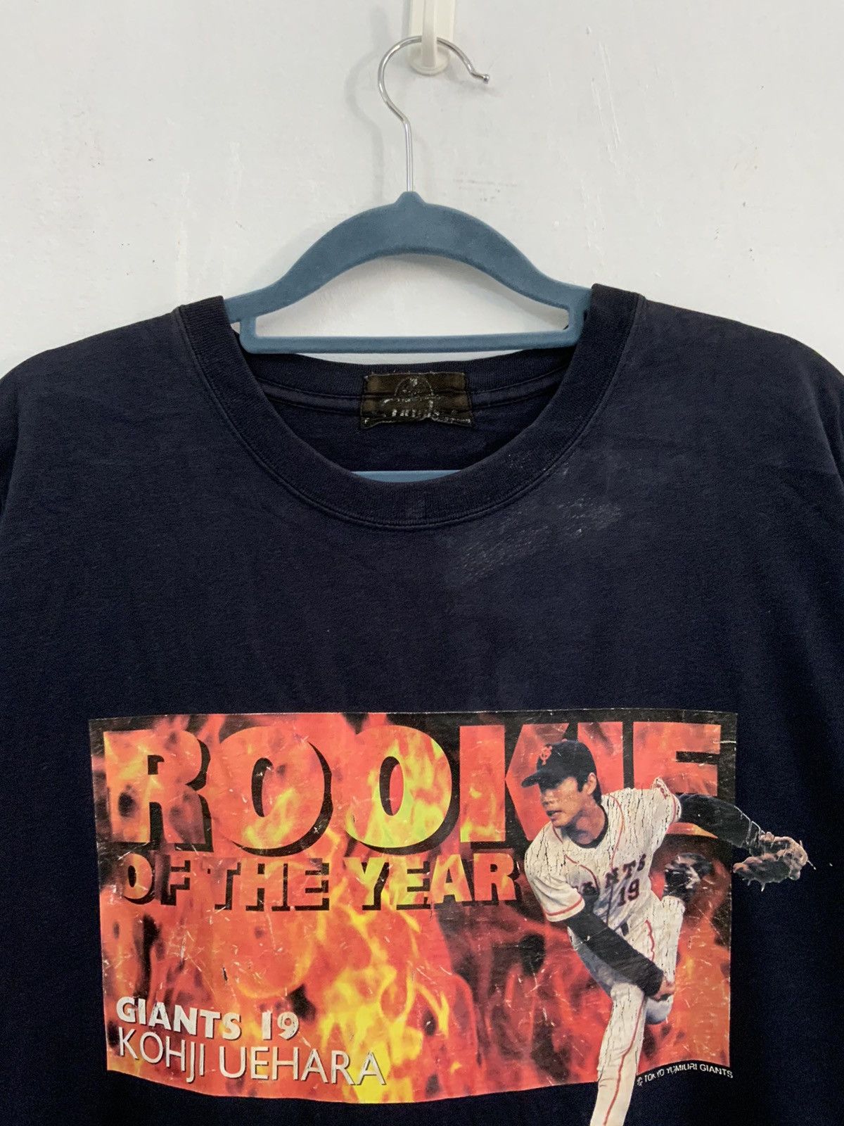 Vintage Vintage Giants 19 Kohji Uehara Single Stich Tee Size US M / EU 48-50 / 2 - 5 Thumbnail